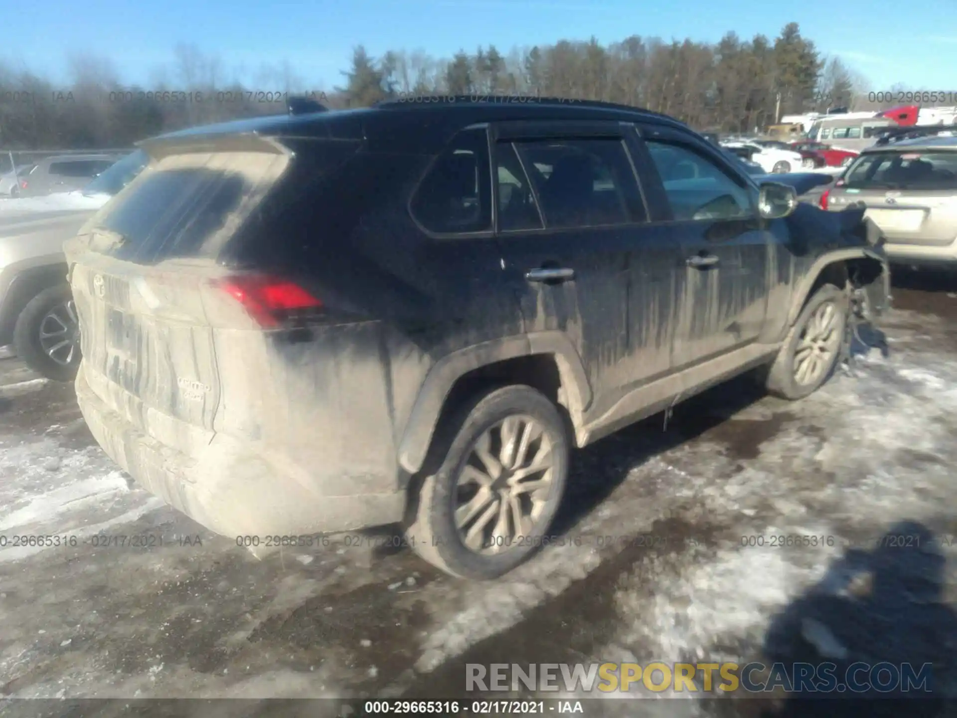 4 Photograph of a damaged car 2T3N1RFV2KW012823 TOYOTA RAV4 2019