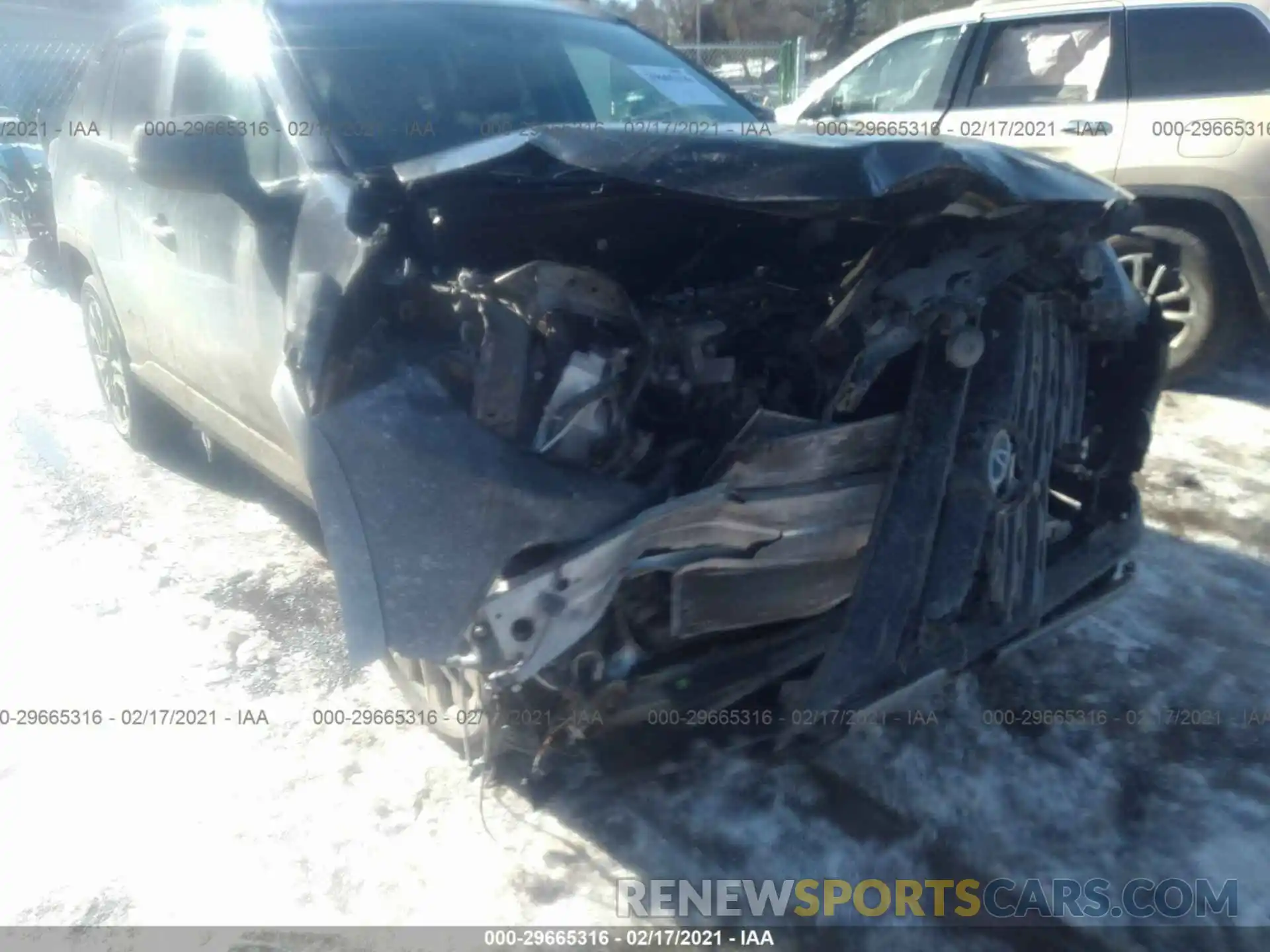 6 Photograph of a damaged car 2T3N1RFV2KW012823 TOYOTA RAV4 2019