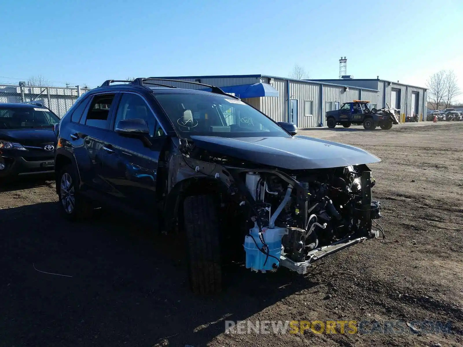 1 Photograph of a damaged car 2T3N1RFV2KW018010 TOYOTA RAV4 2019