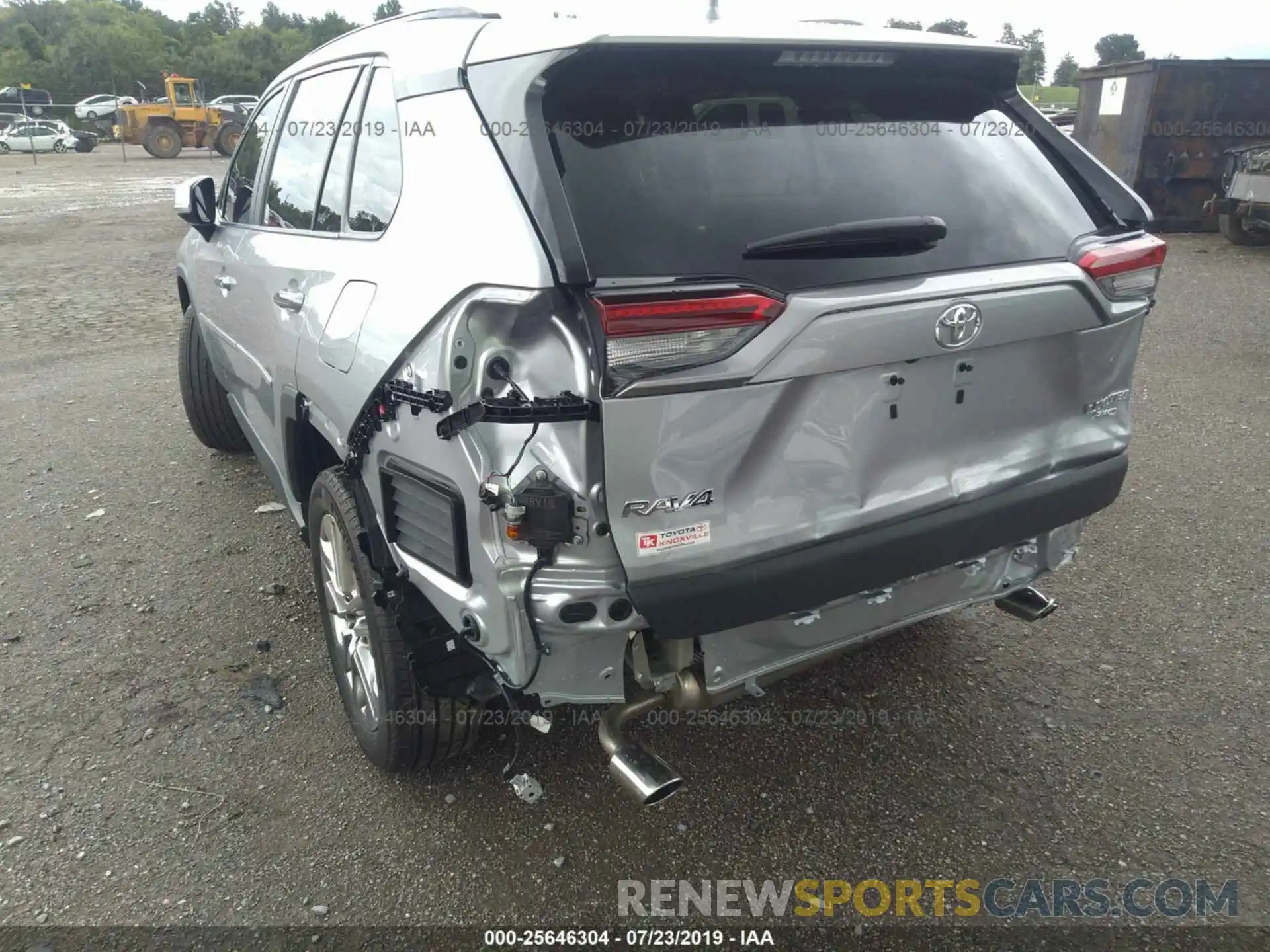 6 Photograph of a damaged car 2T3N1RFV2KW053727 TOYOTA RAV4 2019