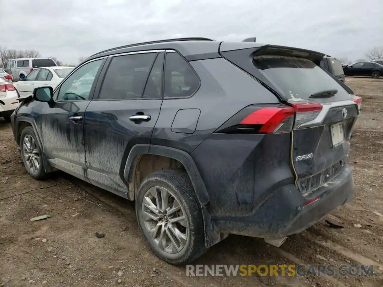 3 Photograph of a damaged car 2T3N1RFV3KC015697 TOYOTA RAV4 2019