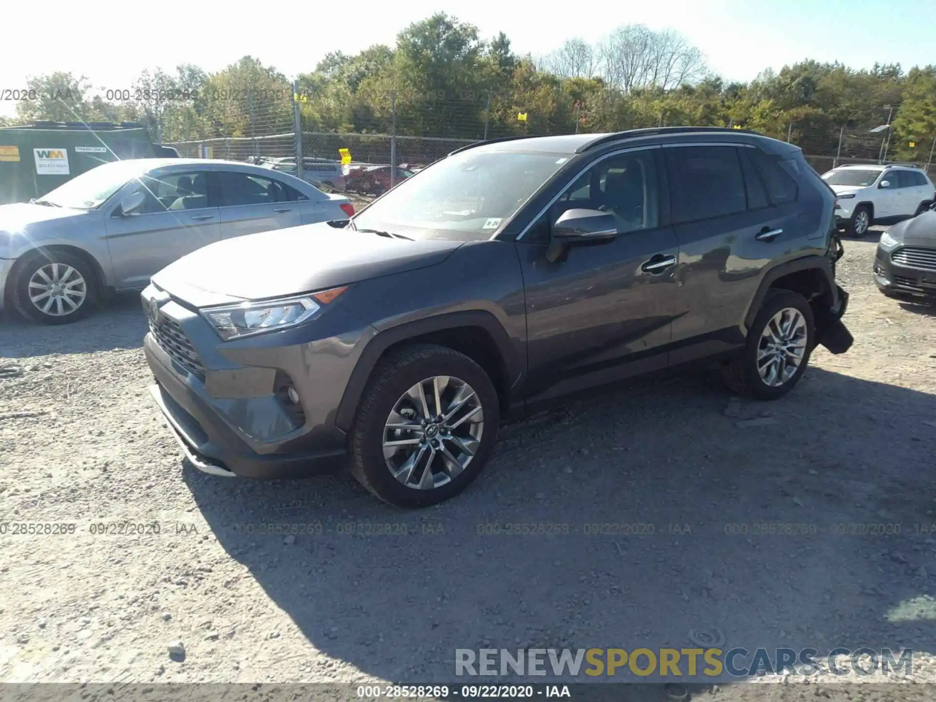 2 Photograph of a damaged car 2T3N1RFV3KC044388 TOYOTA RAV4 2019