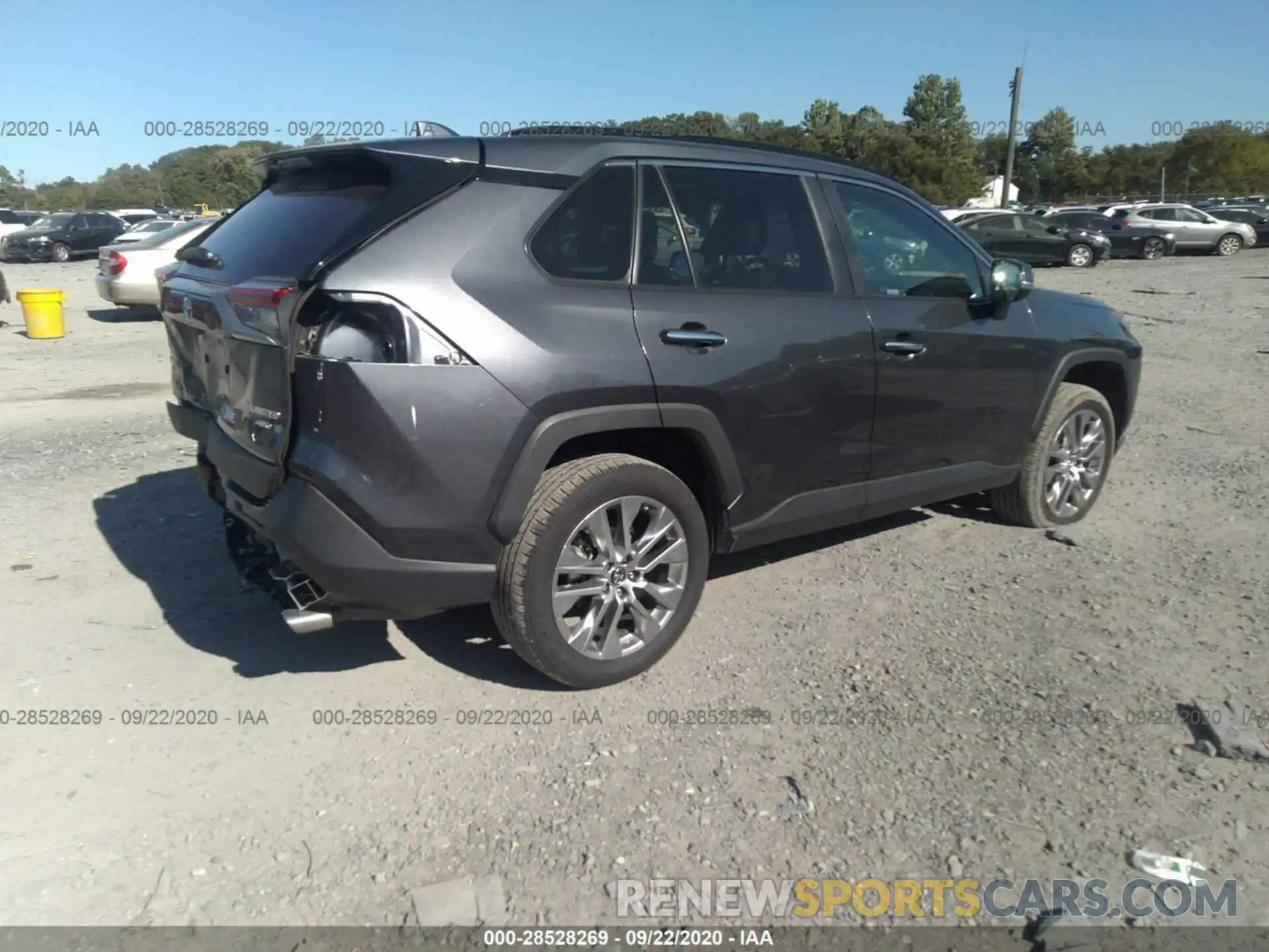 4 Photograph of a damaged car 2T3N1RFV3KC044388 TOYOTA RAV4 2019