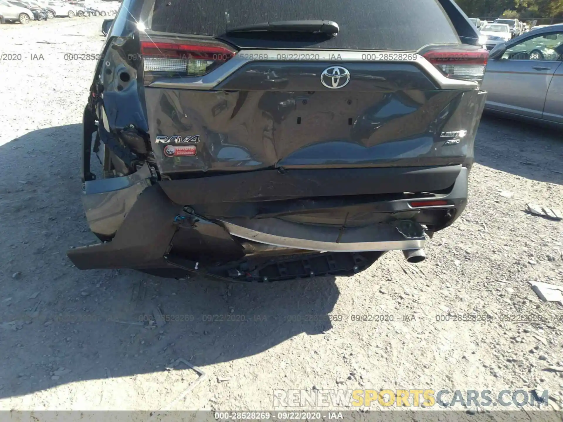 6 Photograph of a damaged car 2T3N1RFV3KC044388 TOYOTA RAV4 2019