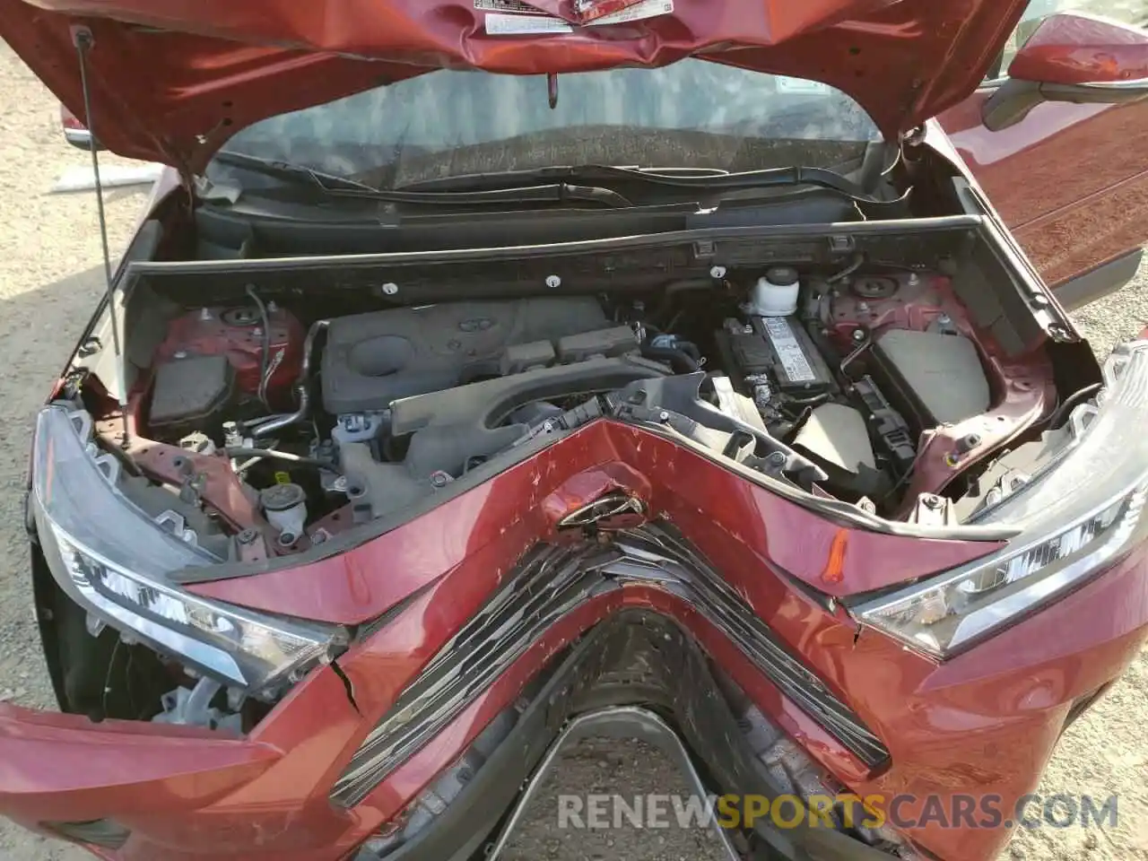 7 Photograph of a damaged car 2T3N1RFV3KW011227 TOYOTA RAV4 2019