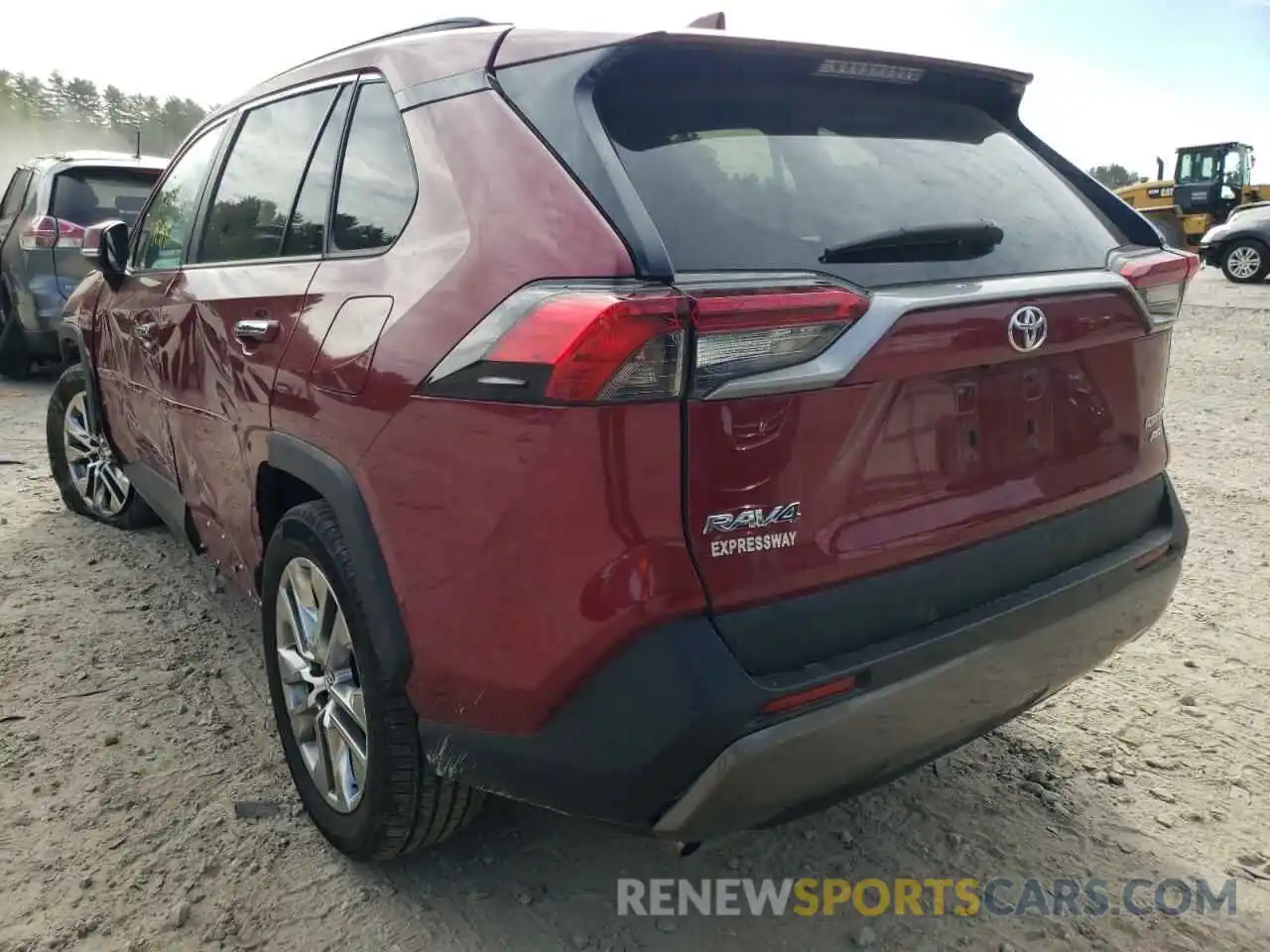 3 Photograph of a damaged car 2T3N1RFV3KW053557 TOYOTA RAV4 2019