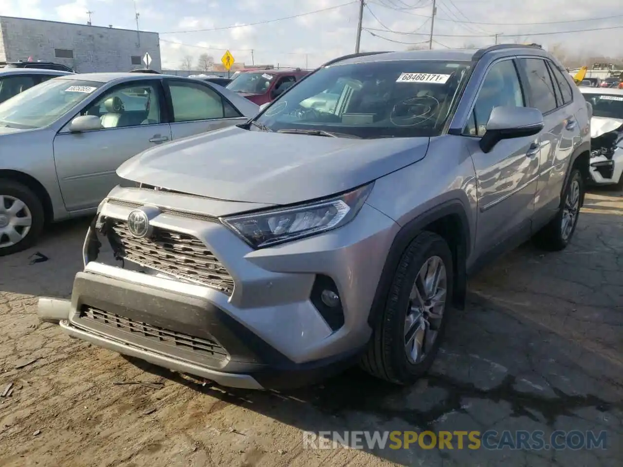 2 Photograph of a damaged car 2T3N1RFV3KW074702 TOYOTA RAV4 2019