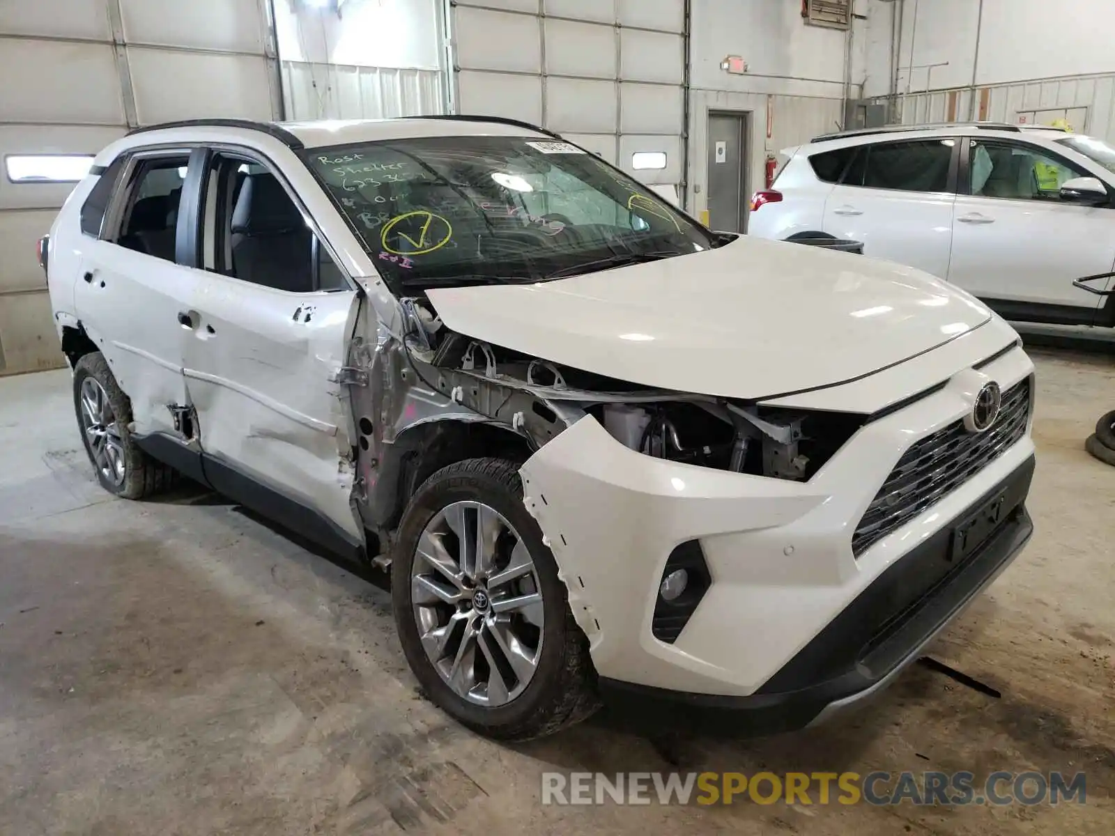 1 Photograph of a damaged car 2T3N1RFV4KC011352 TOYOTA RAV4 2019