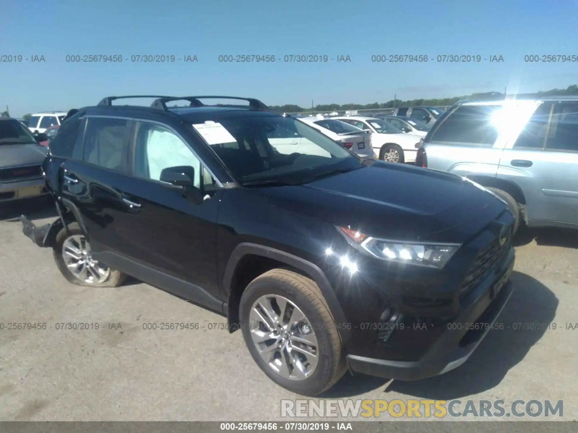 1 Photograph of a damaged car 2T3N1RFV4KC015630 TOYOTA RAV4 2019