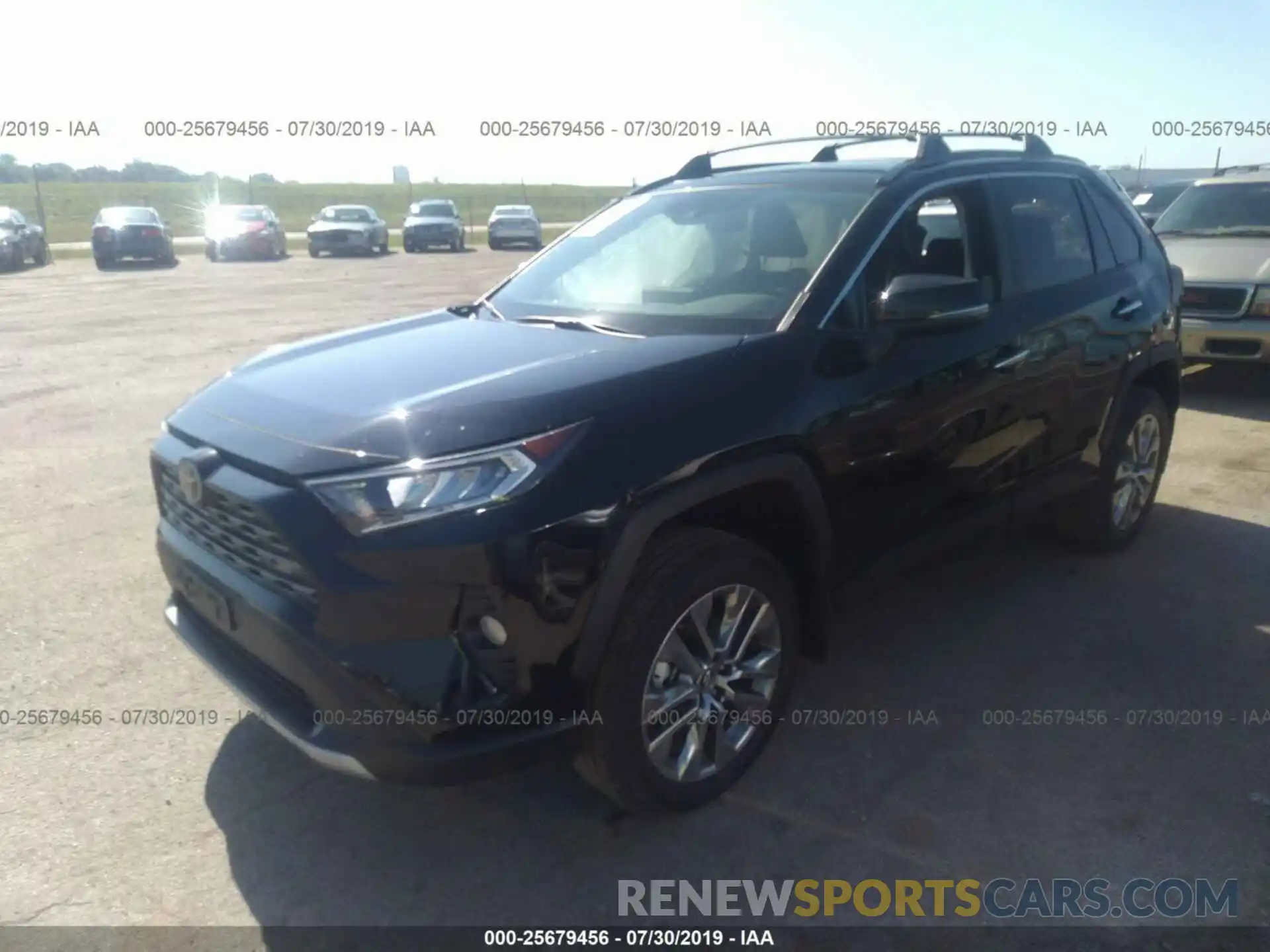 2 Photograph of a damaged car 2T3N1RFV4KC015630 TOYOTA RAV4 2019