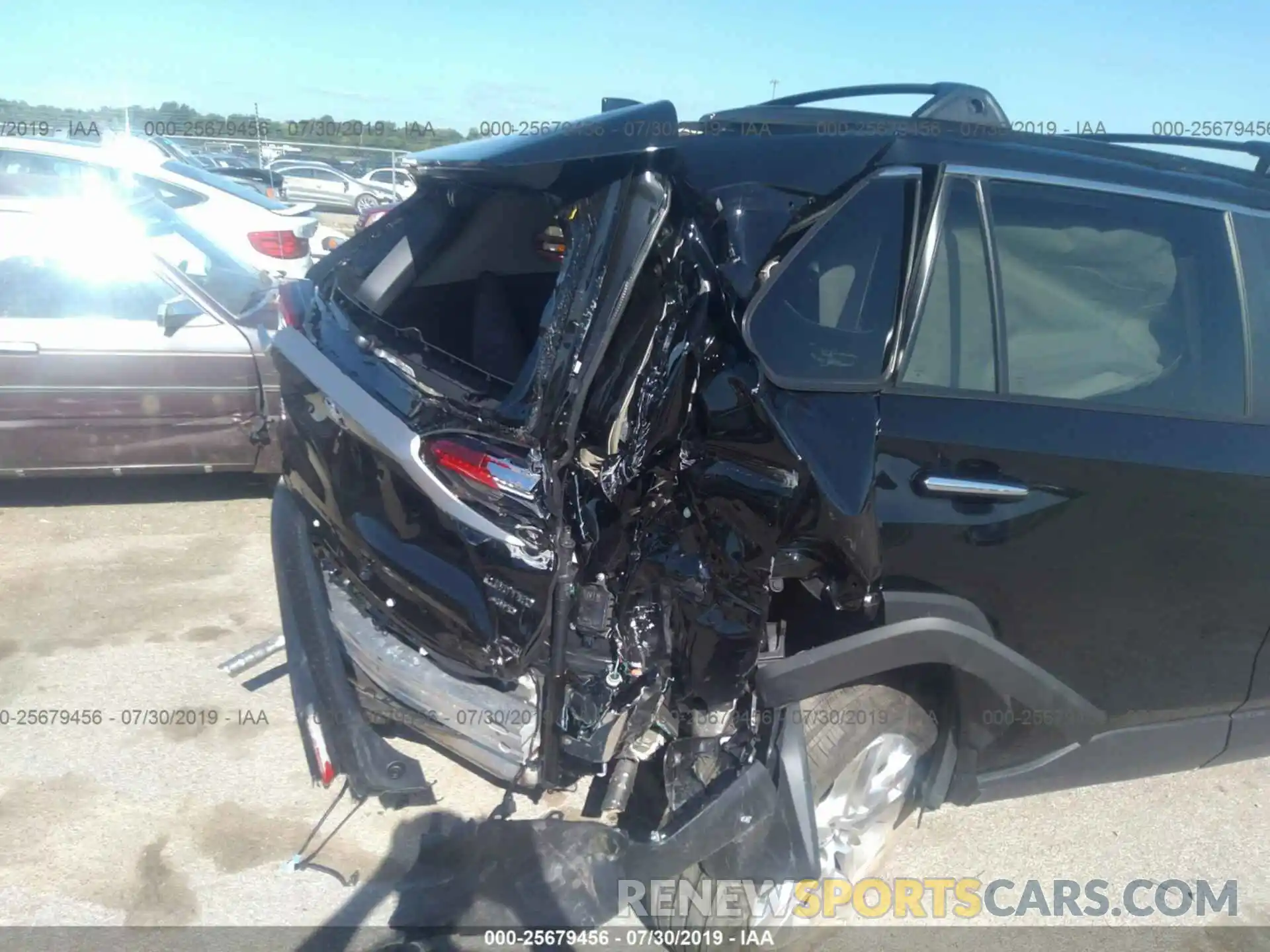 6 Photograph of a damaged car 2T3N1RFV4KC015630 TOYOTA RAV4 2019