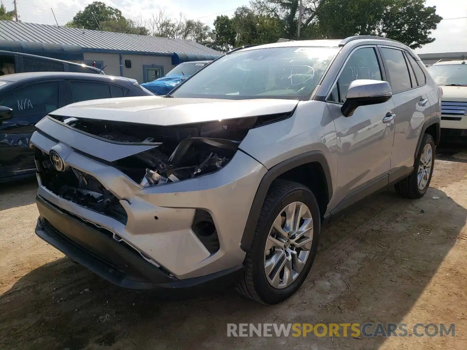 2 Фотография поврежденного автомобиля 2T3N1RFV4KC060177 TOYOTA RAV4 2019