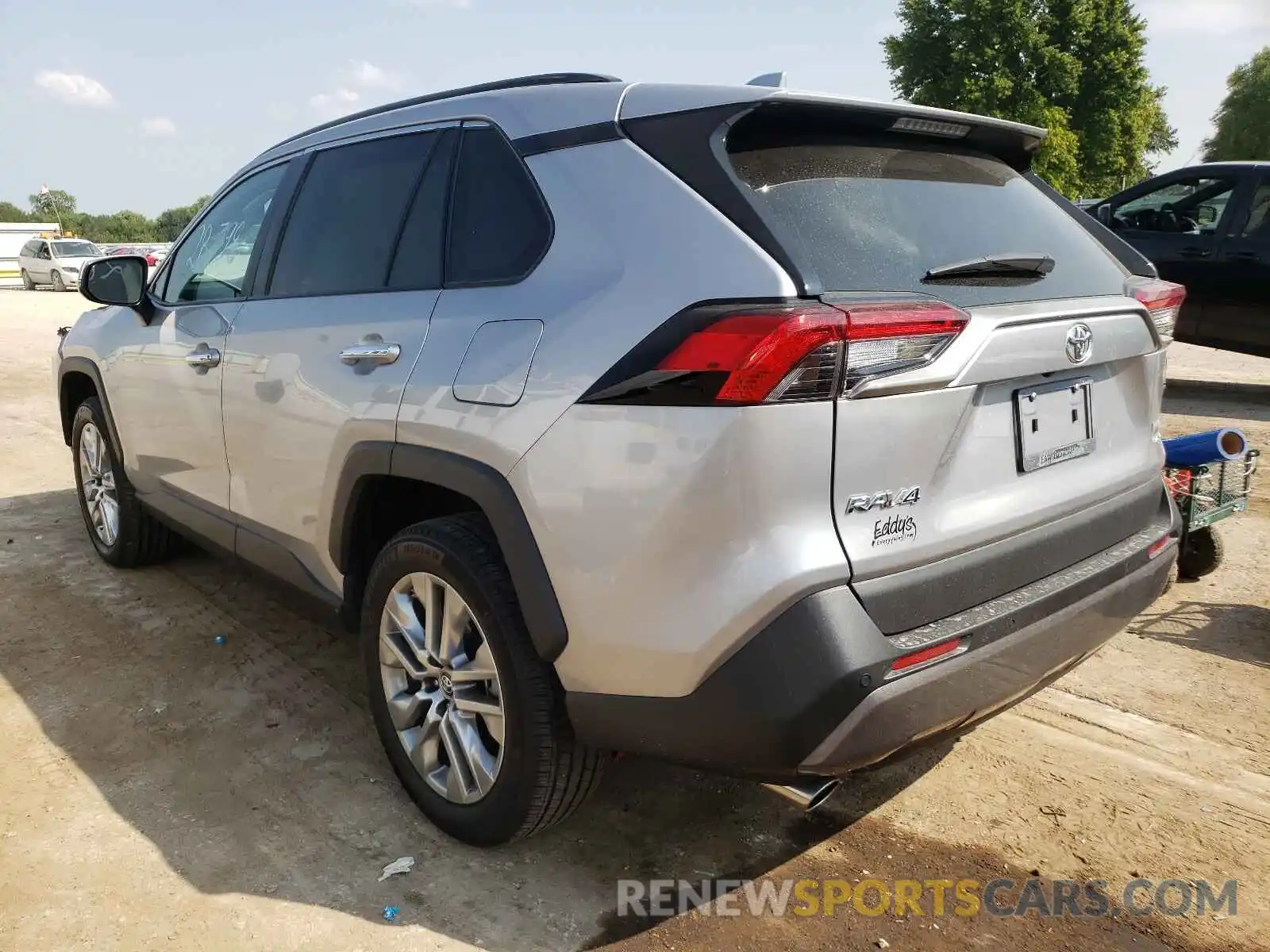 3 Photograph of a damaged car 2T3N1RFV4KC060177 TOYOTA RAV4 2019