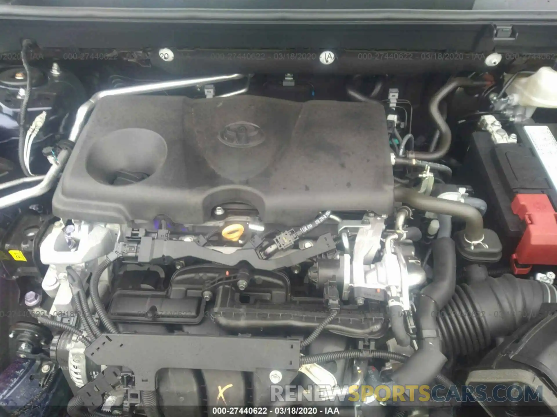 10 Фотография поврежденного автомобиля 2T3N1RFV4KW071162 TOYOTA RAV4 2019