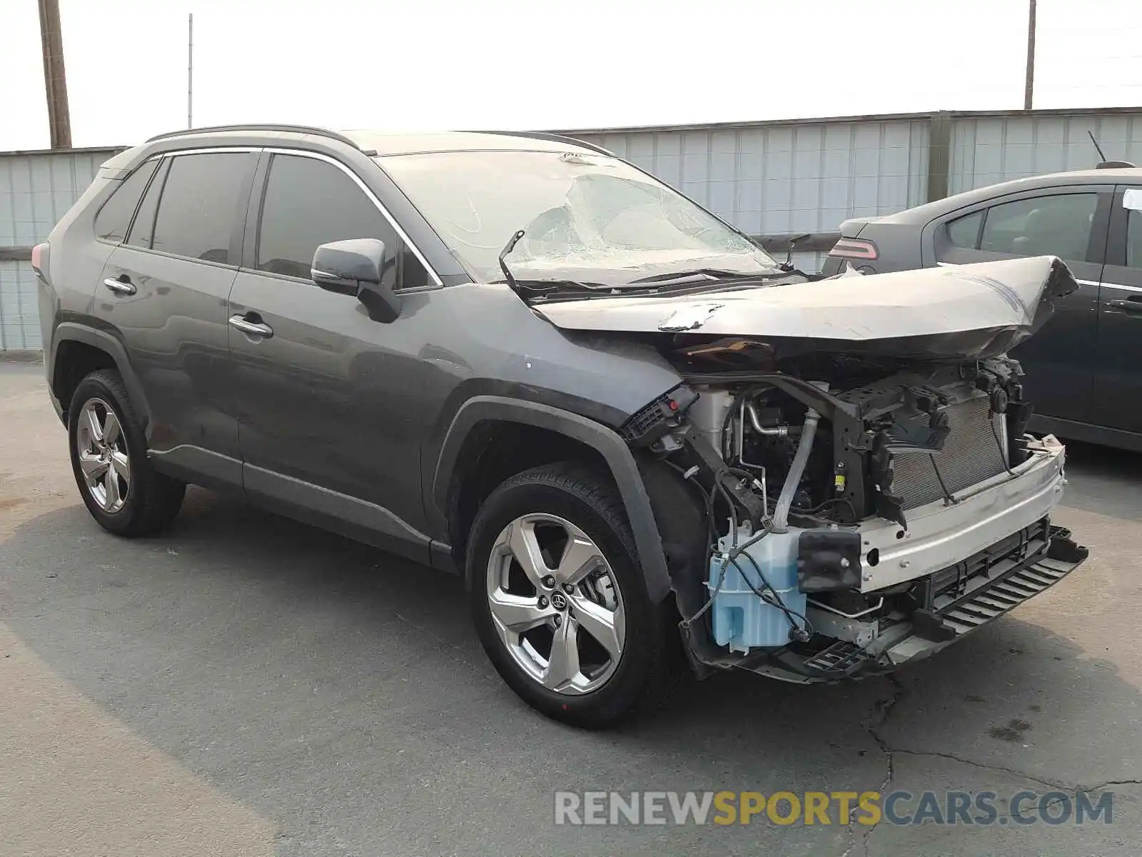 1 Photograph of a damaged car 2T3N1RFV5KC024370 TOYOTA RAV4 2019