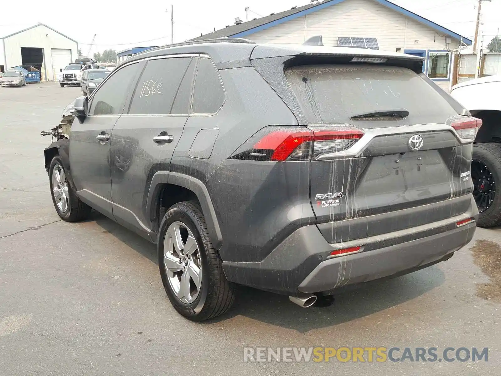 3 Photograph of a damaged car 2T3N1RFV5KC024370 TOYOTA RAV4 2019