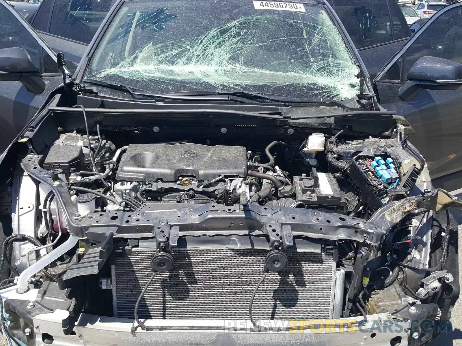 7 Photograph of a damaged car 2T3N1RFV5KC024370 TOYOTA RAV4 2019