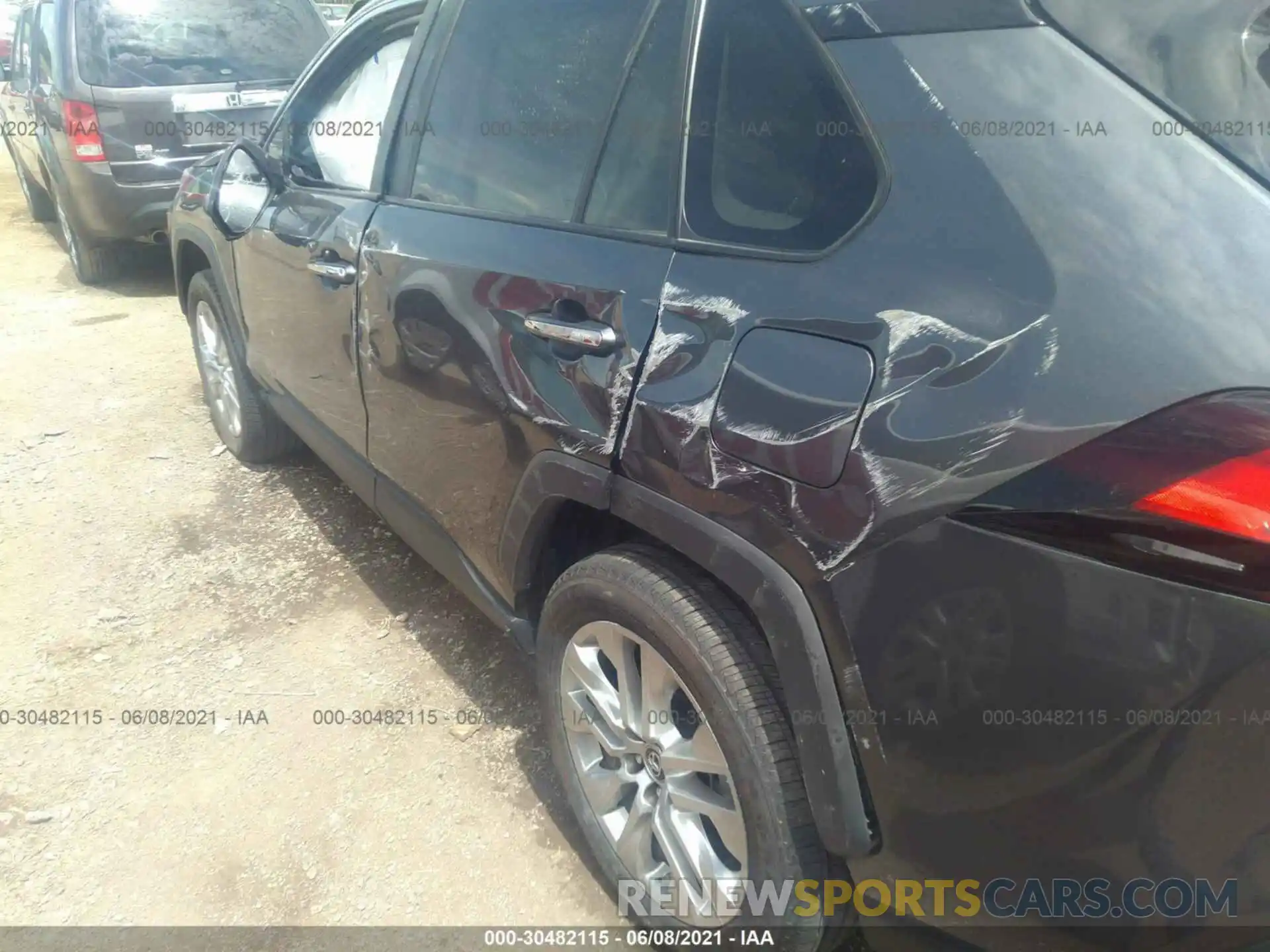 6 Photograph of a damaged car 2T3N1RFV5KC049494 TOYOTA RAV4 2019