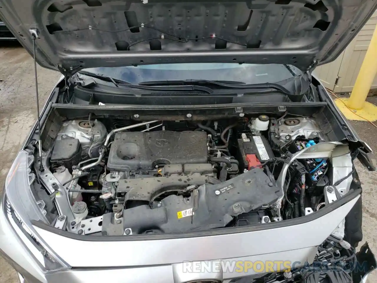 7 Фотография поврежденного автомобиля 2T3N1RFV6KC017606 TOYOTA RAV4 2019