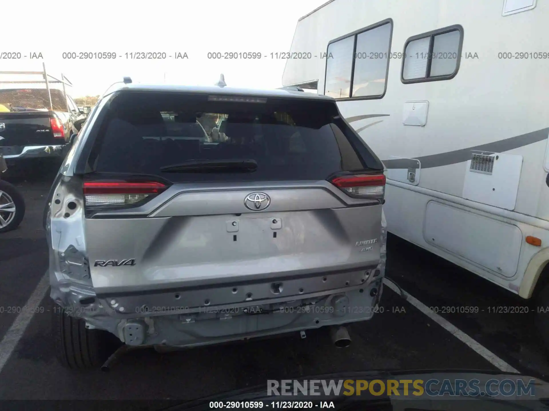 6 Photograph of a damaged car 2T3N1RFV6KC032025 TOYOTA RAV4 2019