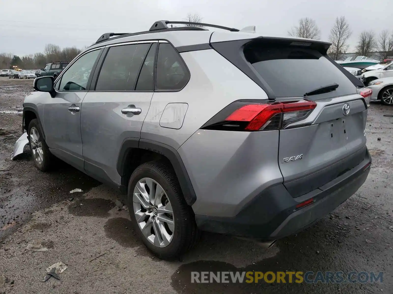 3 Photograph of a damaged car 2T3N1RFV6KC046927 TOYOTA RAV4 2019