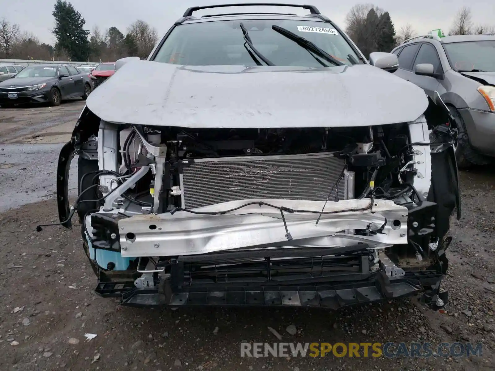 9 Photograph of a damaged car 2T3N1RFV6KC046927 TOYOTA RAV4 2019