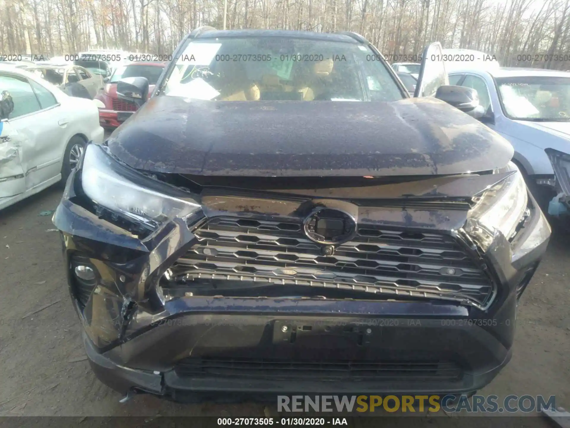 6 Photograph of a damaged car 2T3N1RFV6KW017569 TOYOTA RAV4 2019