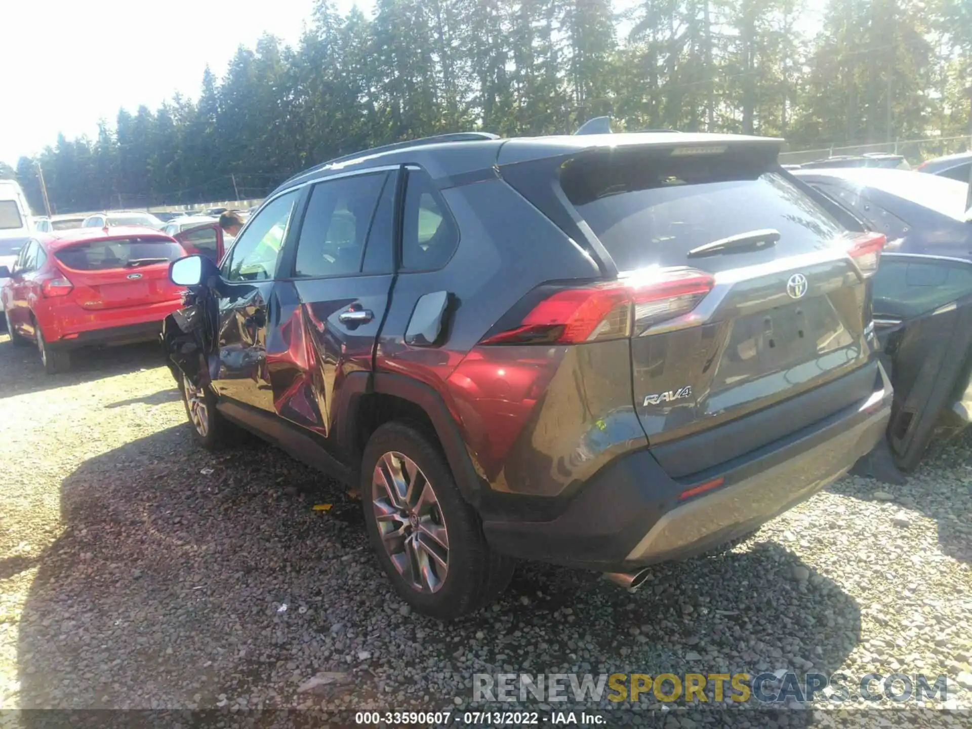 3 Photograph of a damaged car 2T3N1RFV6KW068456 TOYOTA RAV4 2019