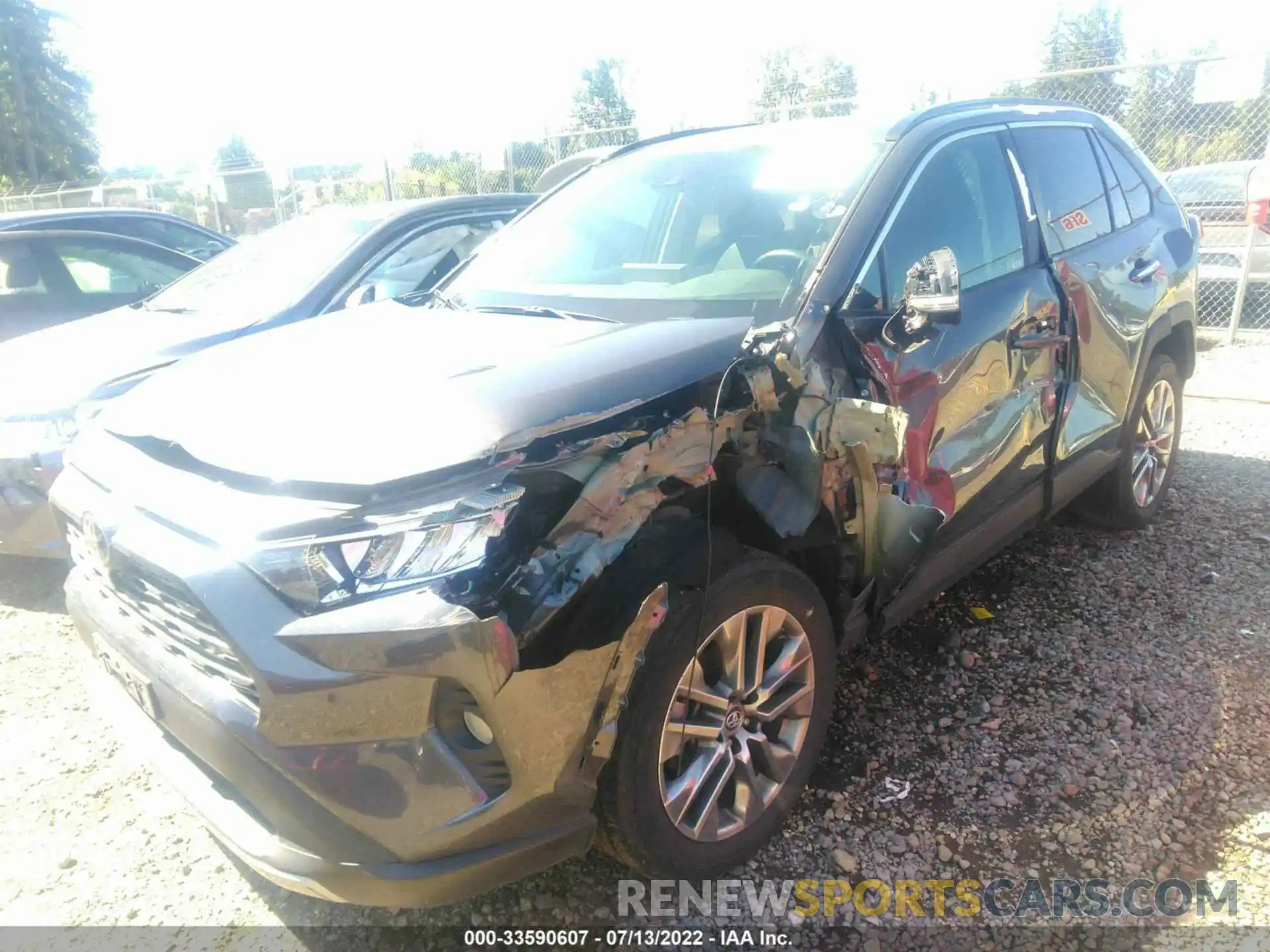 6 Photograph of a damaged car 2T3N1RFV6KW068456 TOYOTA RAV4 2019