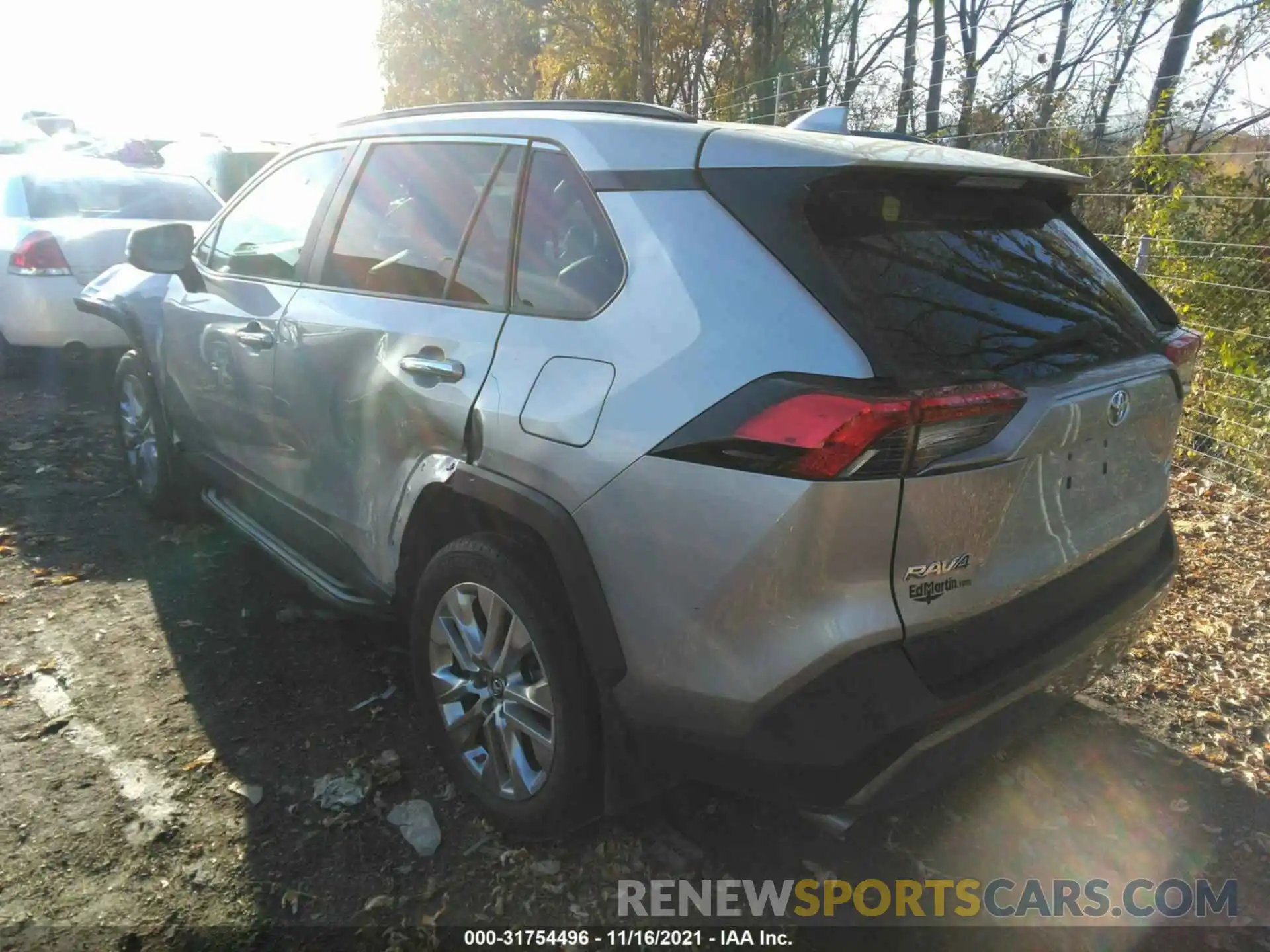 3 Photograph of a damaged car 2T3N1RFV7KC028260 TOYOTA RAV4 2019