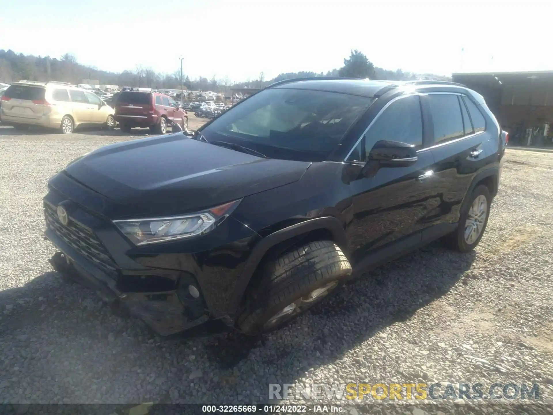 2 Photograph of a damaged car 2T3N1RFV7KC050372 TOYOTA RAV4 2019