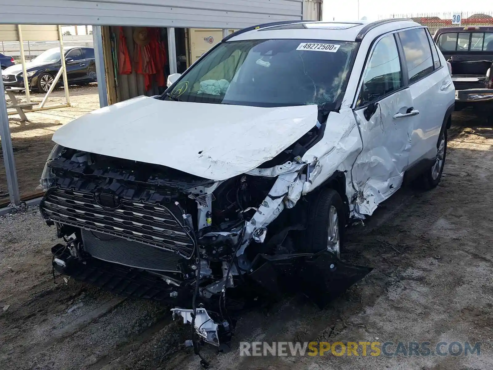 2 Photograph of a damaged car 2T3N1RFV8KC039347 TOYOTA RAV4 2019