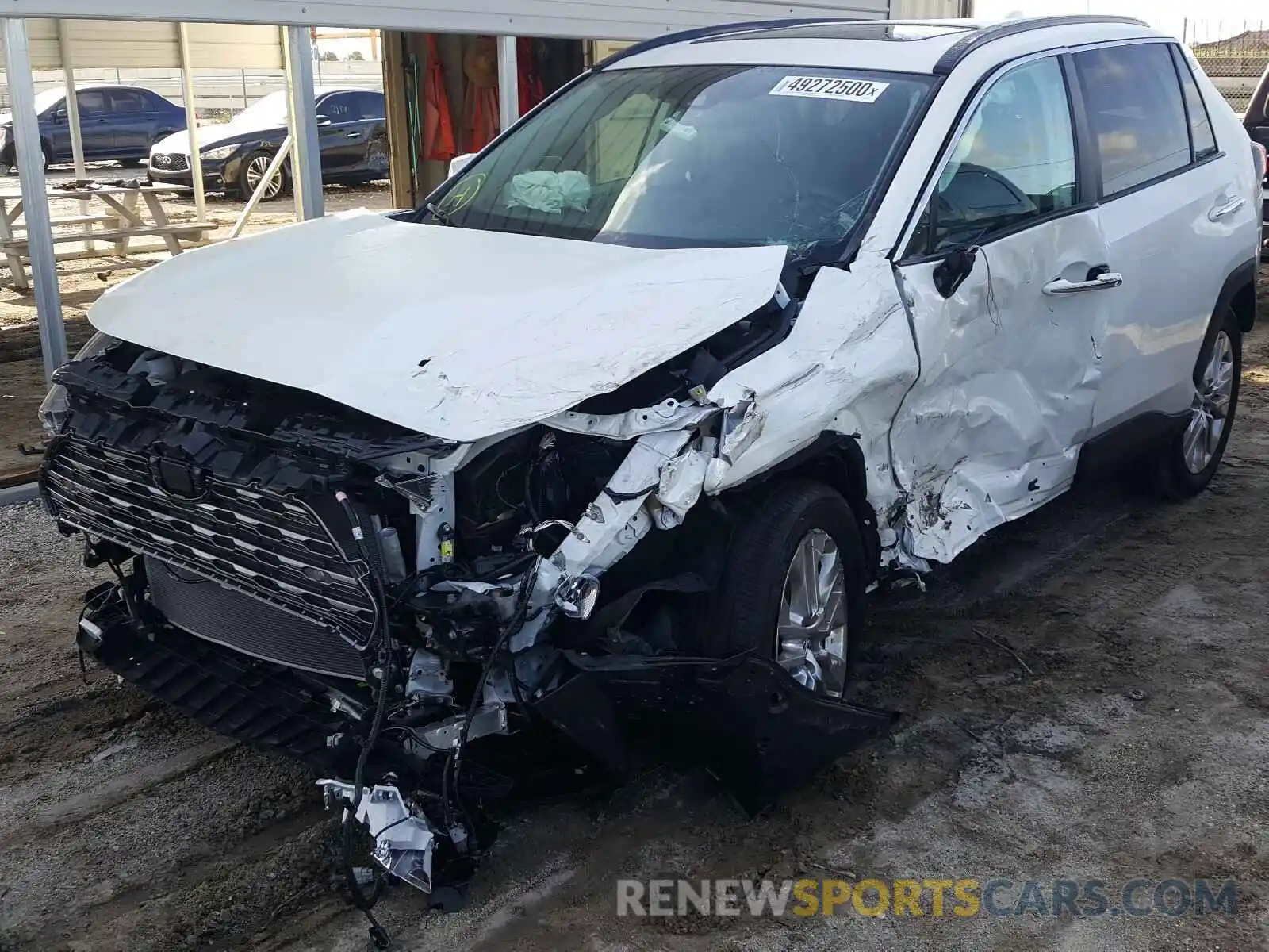 9 Photograph of a damaged car 2T3N1RFV8KC039347 TOYOTA RAV4 2019