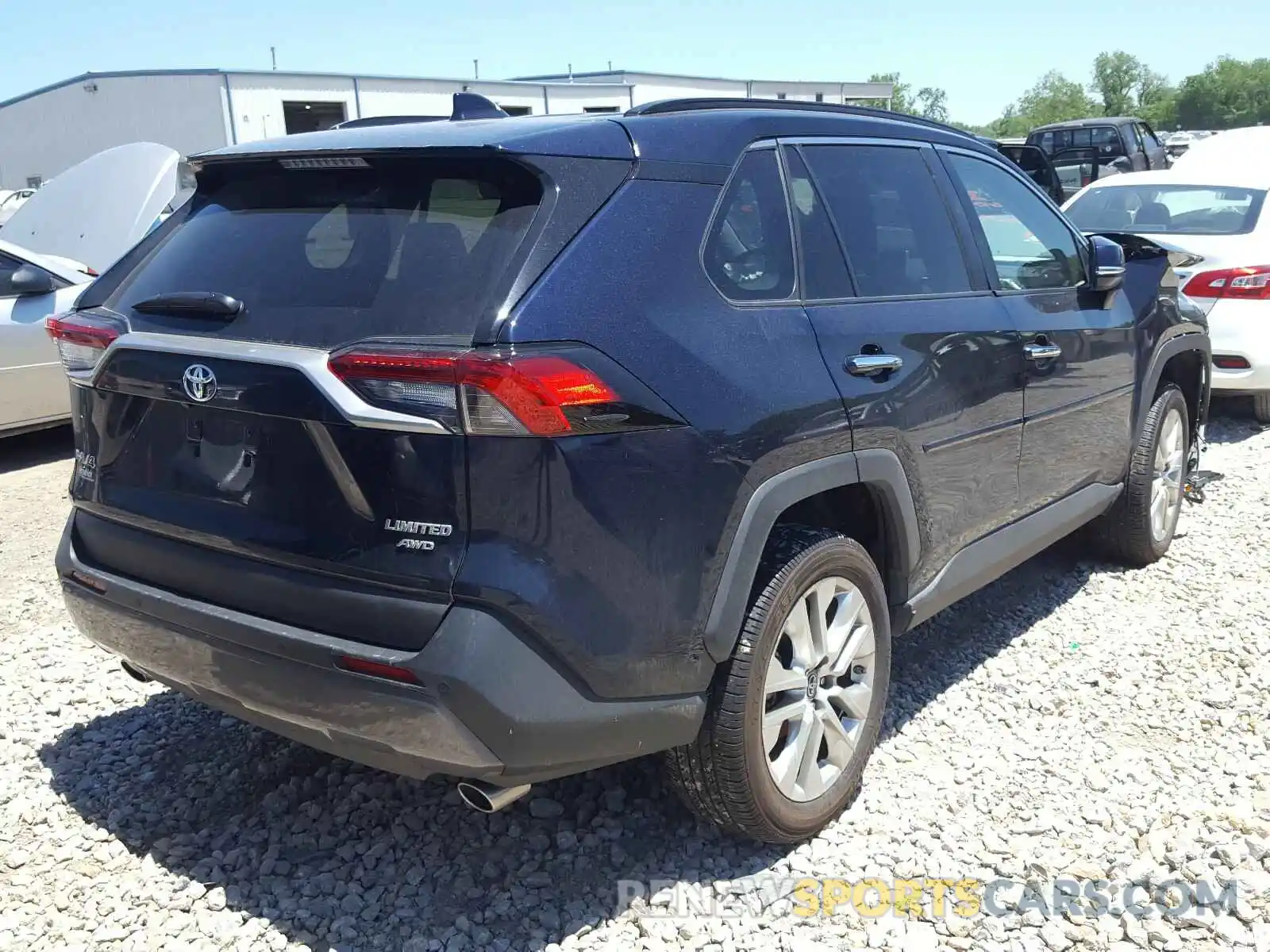 4 Photograph of a damaged car 2T3N1RFV8KC044239 TOYOTA RAV4 2019