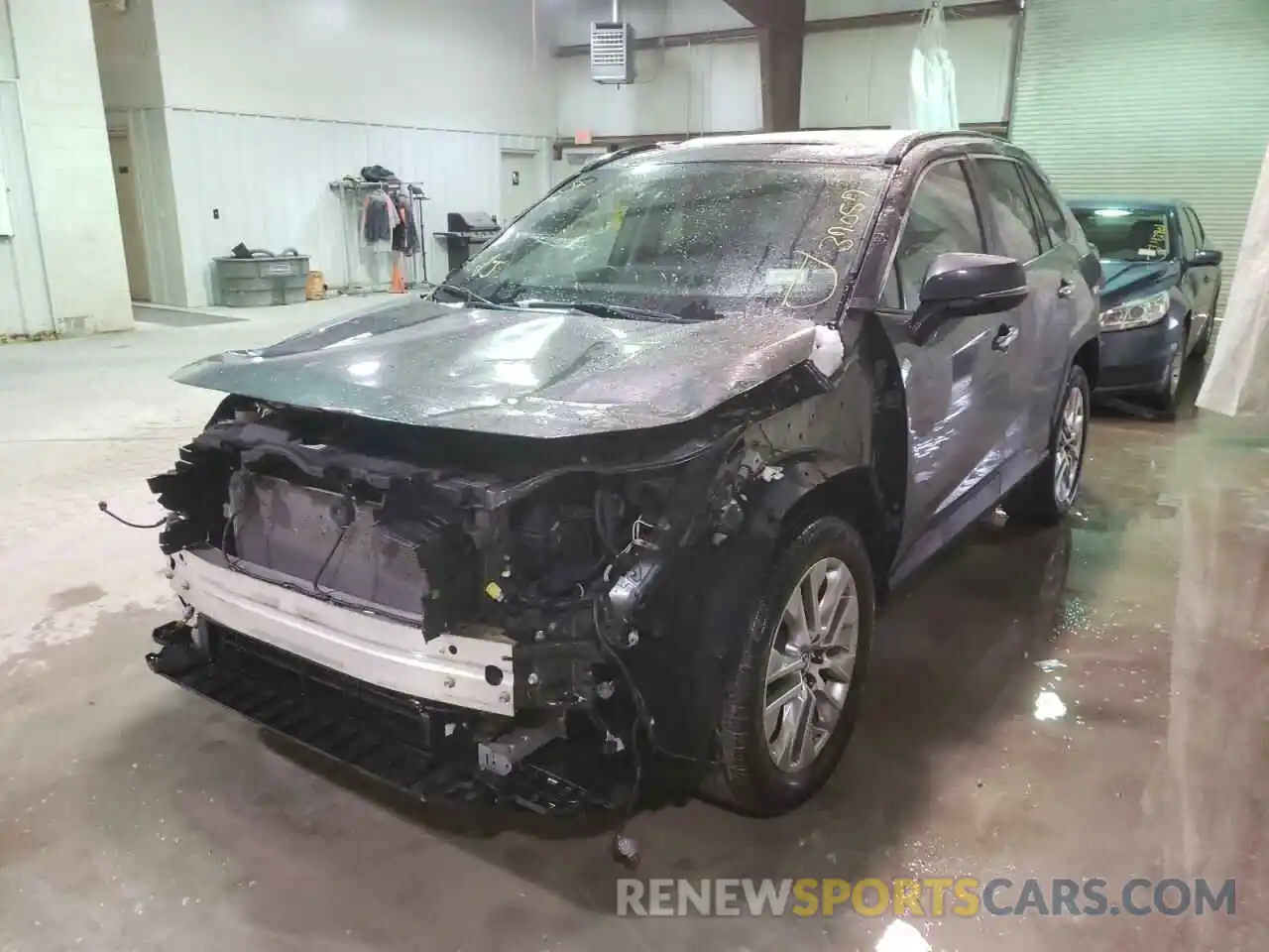 2 Photograph of a damaged car 2T3N1RFV8KW009943 TOYOTA RAV4 2019