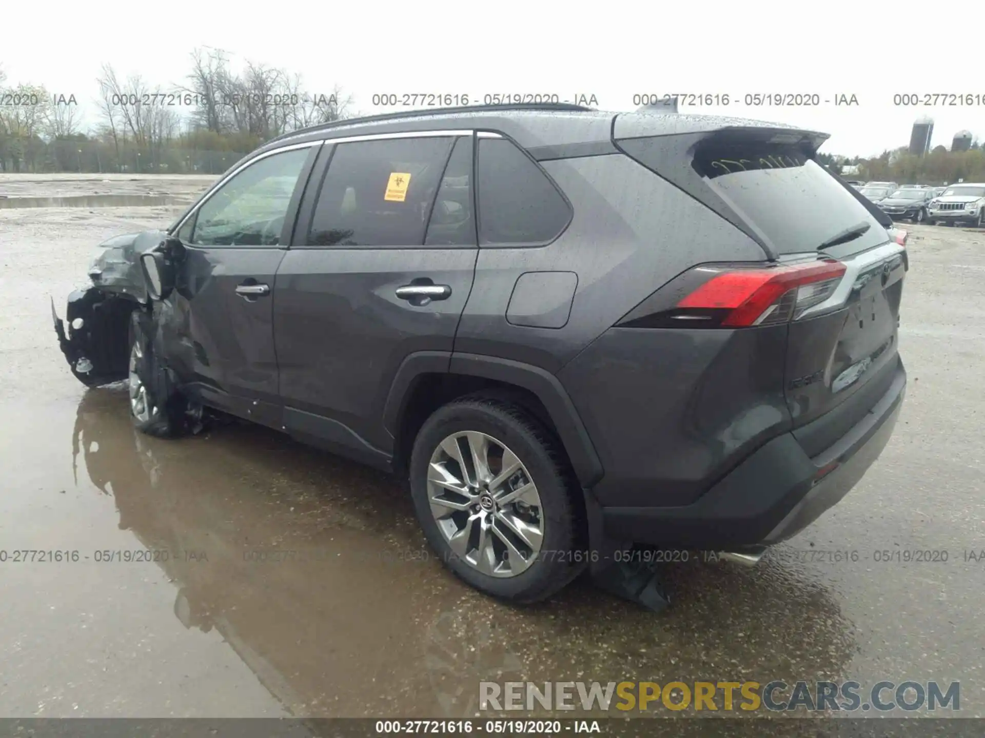 3 Photograph of a damaged car 2T3N1RFV9KC017308 TOYOTA RAV4 2019