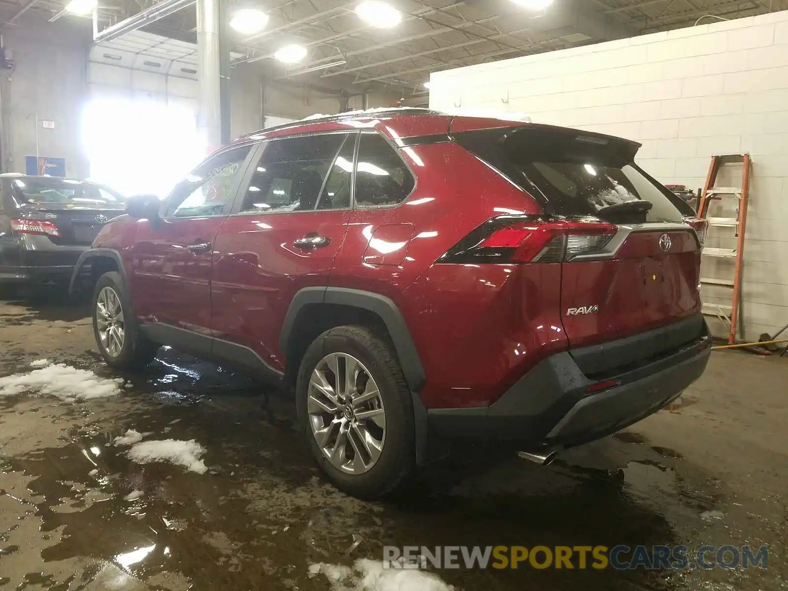 3 Photograph of a damaged car 2T3N1RFV9KC019219 TOYOTA RAV4 2019