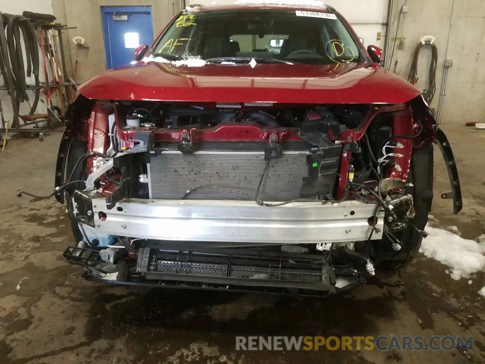 9 Photograph of a damaged car 2T3N1RFV9KC019219 TOYOTA RAV4 2019