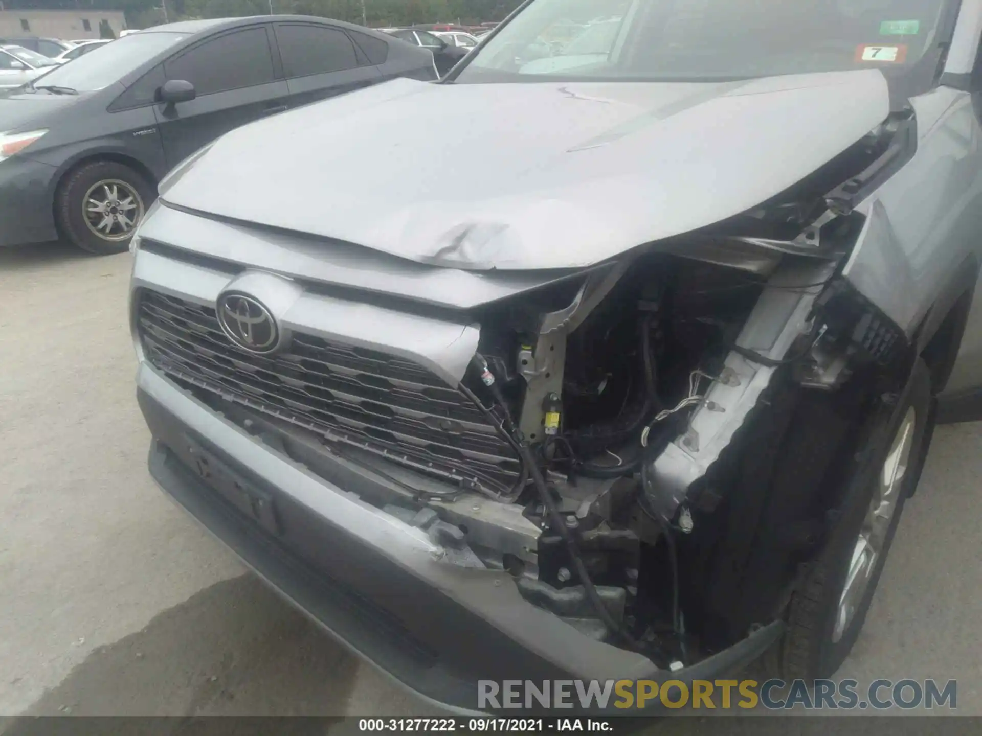 6 Photograph of a damaged car 2T3N1RFV9KW054003 TOYOTA RAV4 2019