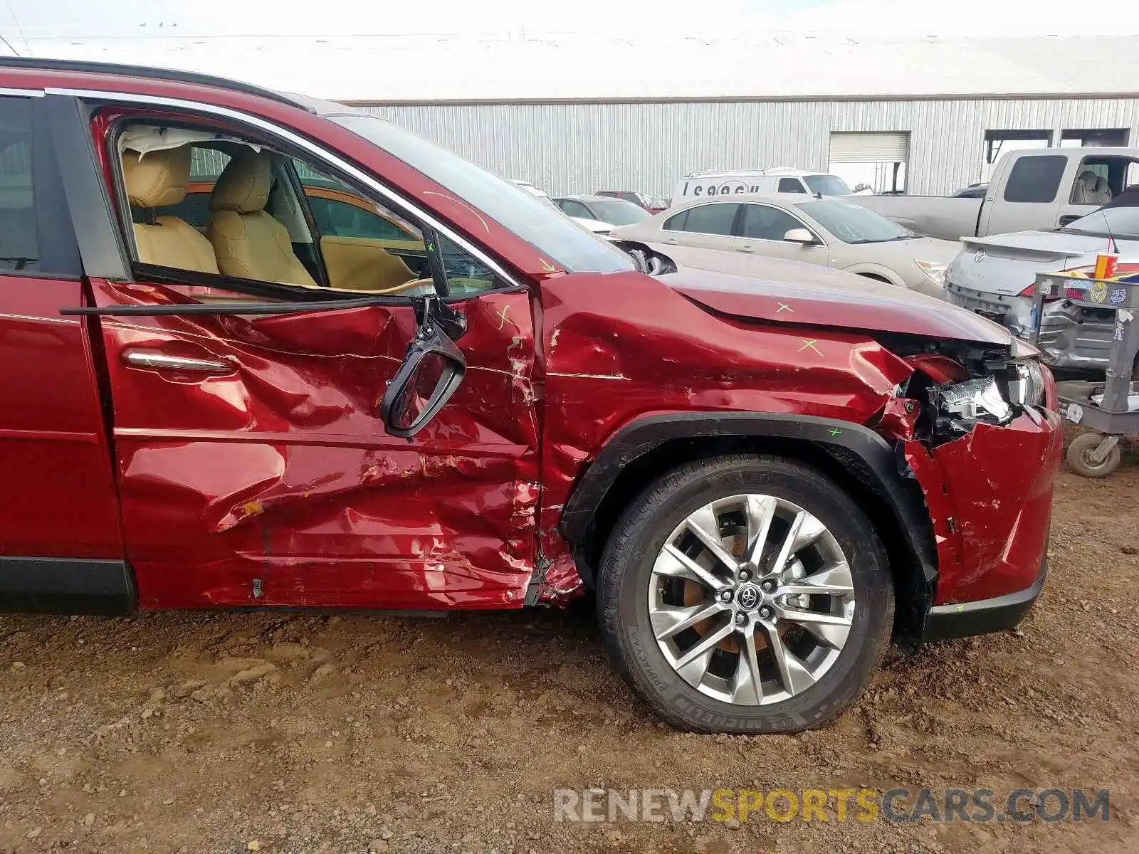 9 Photograph of a damaged car 2T3N1RFV9KW080178 TOYOTA RAV4 2019