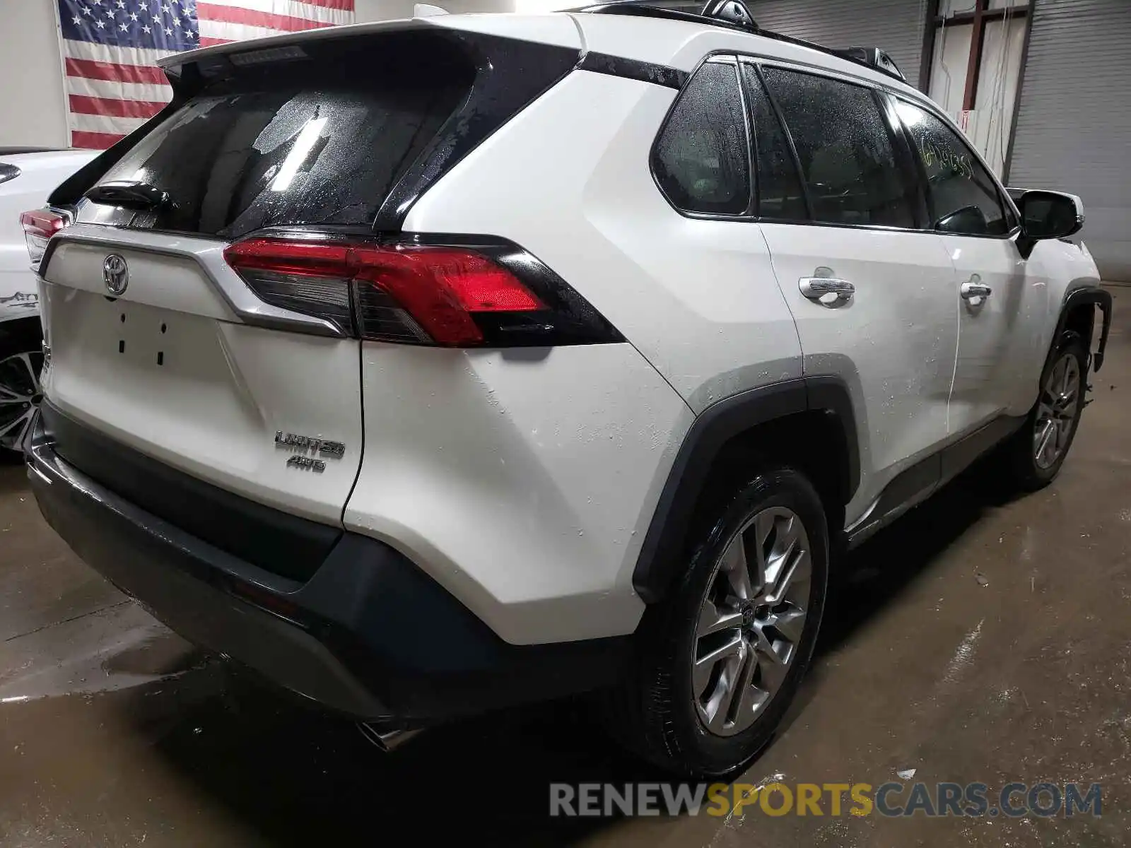 4 Photograph of a damaged car 2T3N1RFVXKC009962 TOYOTA RAV4 2019