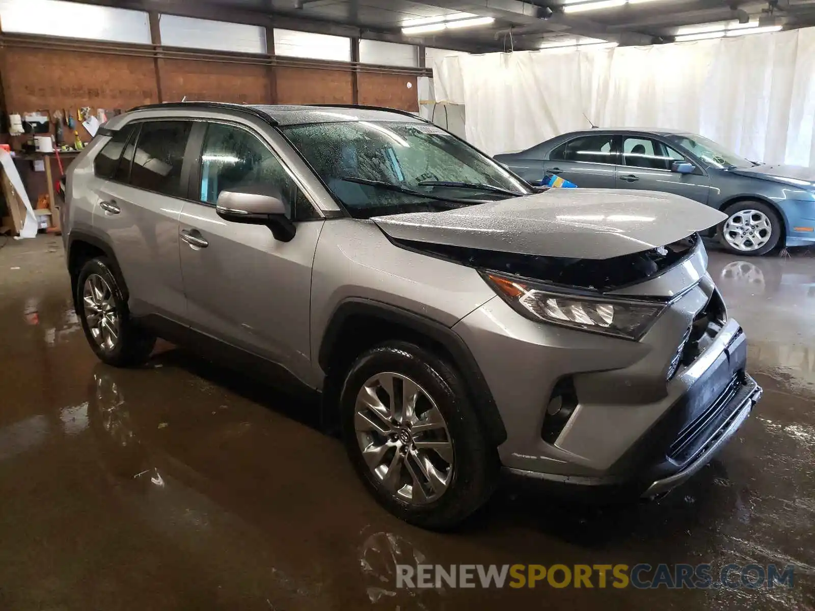 1 Photograph of a damaged car 2T3N1RFVXKC015180 TOYOTA RAV4 2019