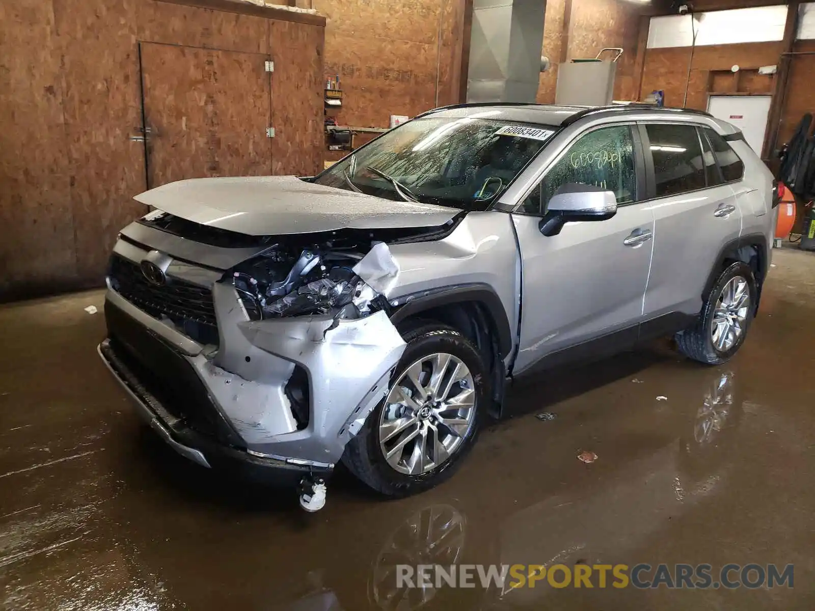 2 Photograph of a damaged car 2T3N1RFVXKC015180 TOYOTA RAV4 2019