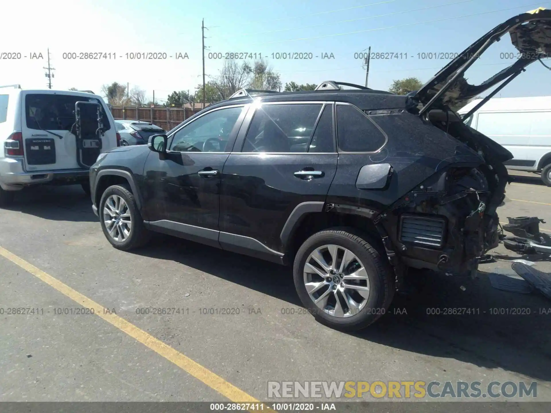 3 Photograph of a damaged car 2T3N1RFVXKW001116 TOYOTA RAV4 2019