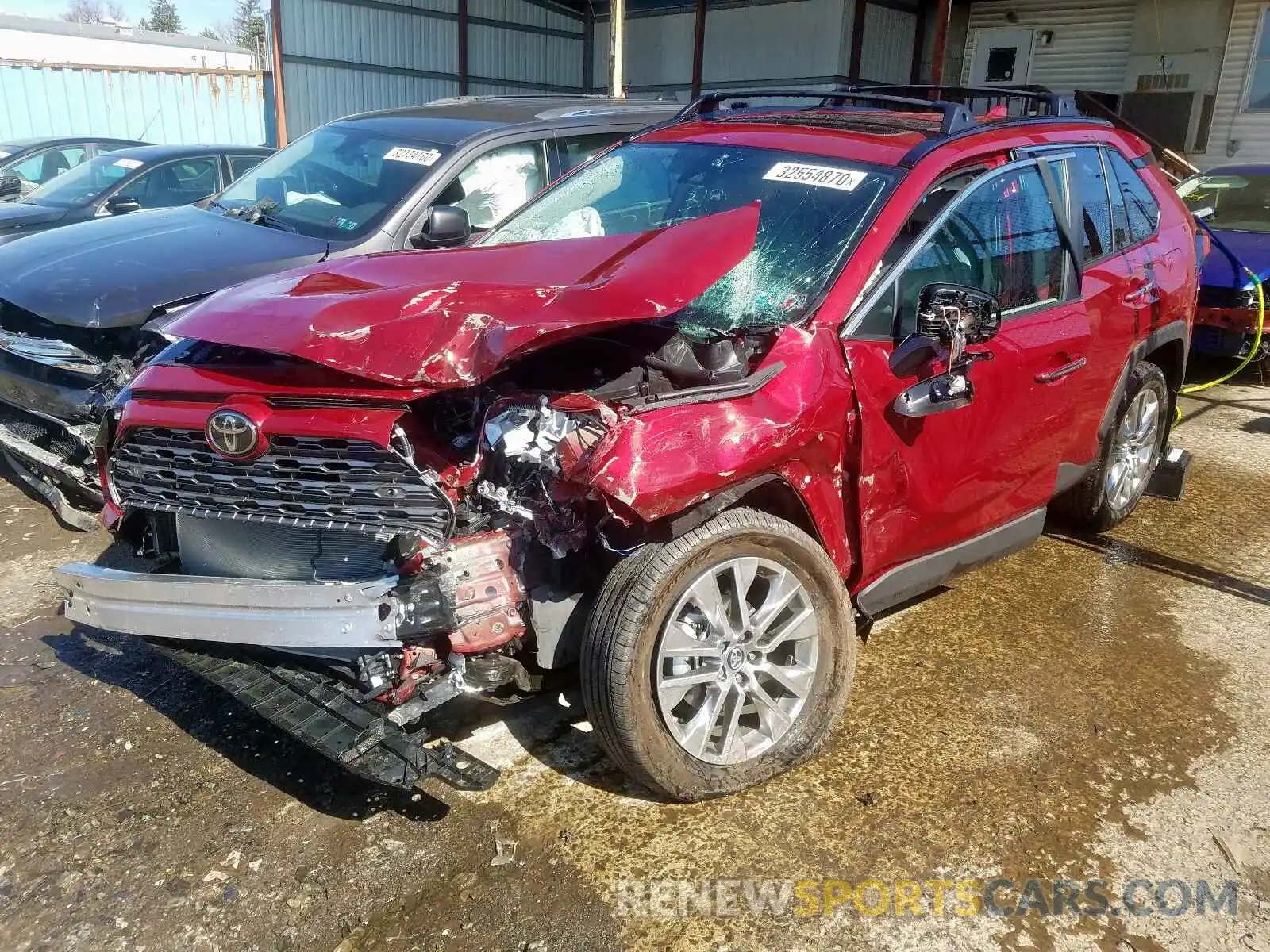 2 Photograph of a damaged car 2T3N1RFVXKW016201 TOYOTA RAV4 2019