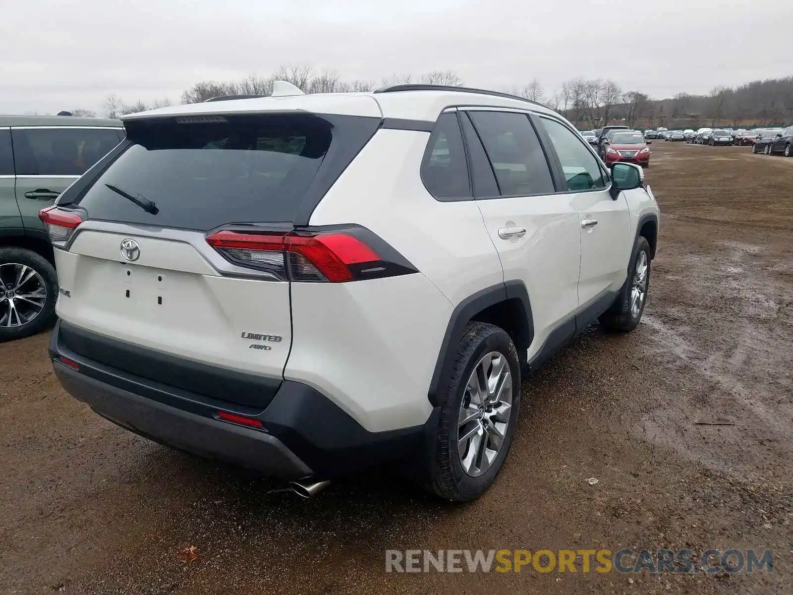 4 Photograph of a damaged car 2T3N1RFVXKW078598 TOYOTA RAV4 2019