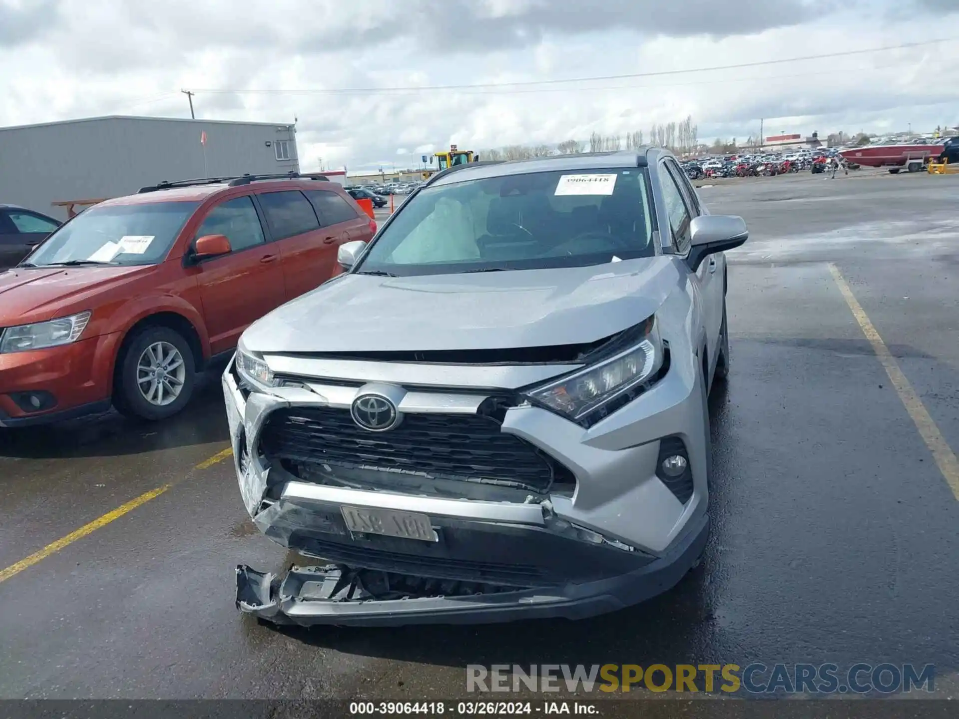 12 Photograph of a damaged car 2T3P1RFV0KC007078 TOYOTA RAV4 2019