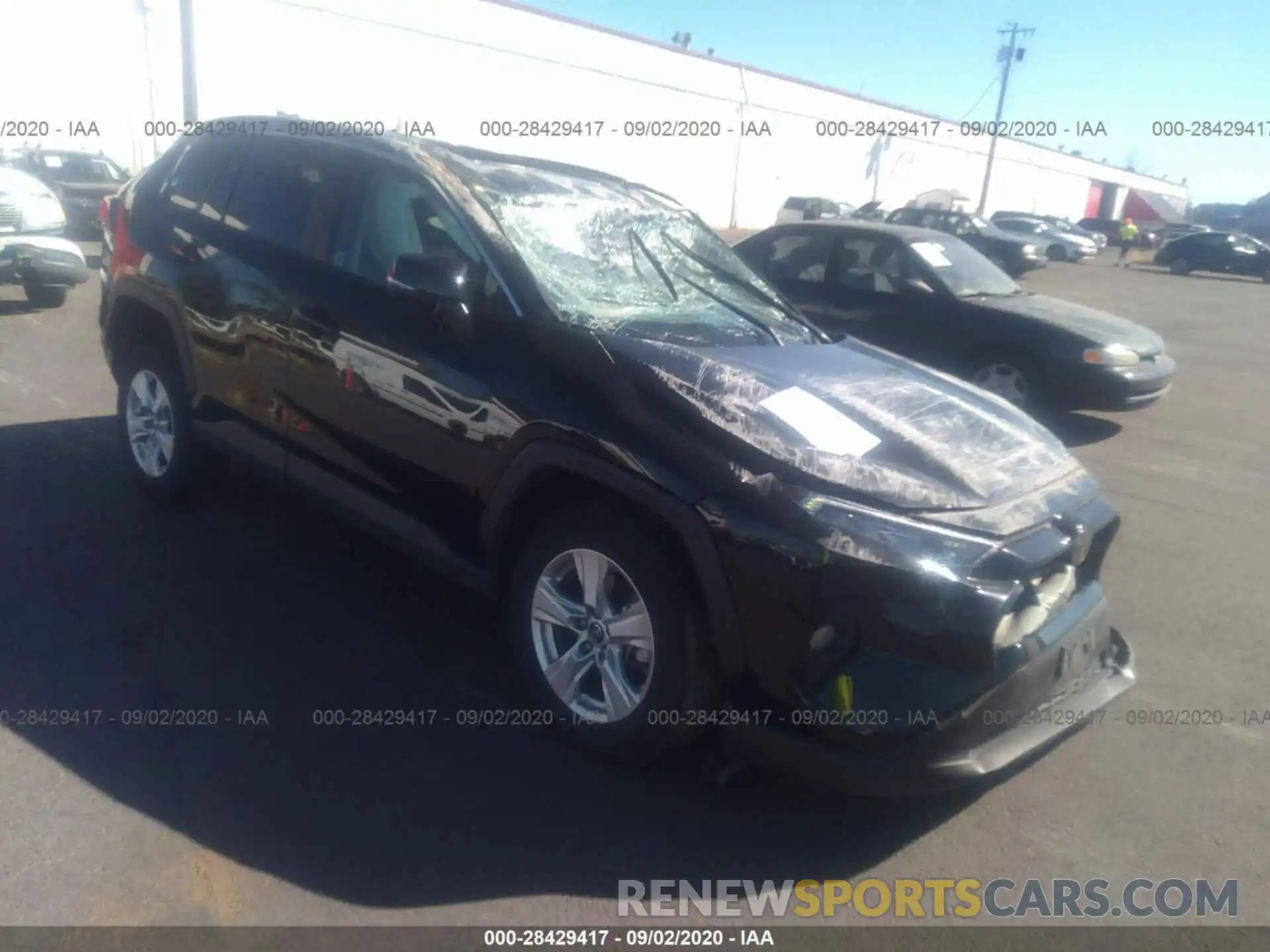 1 Photograph of a damaged car 2T3P1RFV0KC007873 TOYOTA RAV4 2019