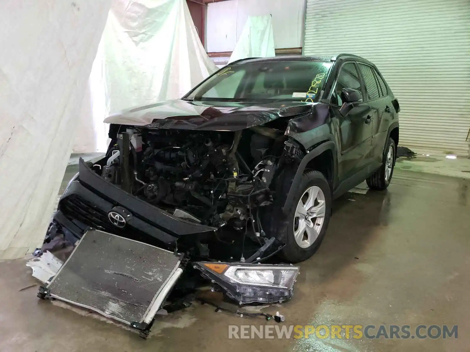 2 Photograph of a damaged car 2T3P1RFV0KC010546 TOYOTA RAV4 2019