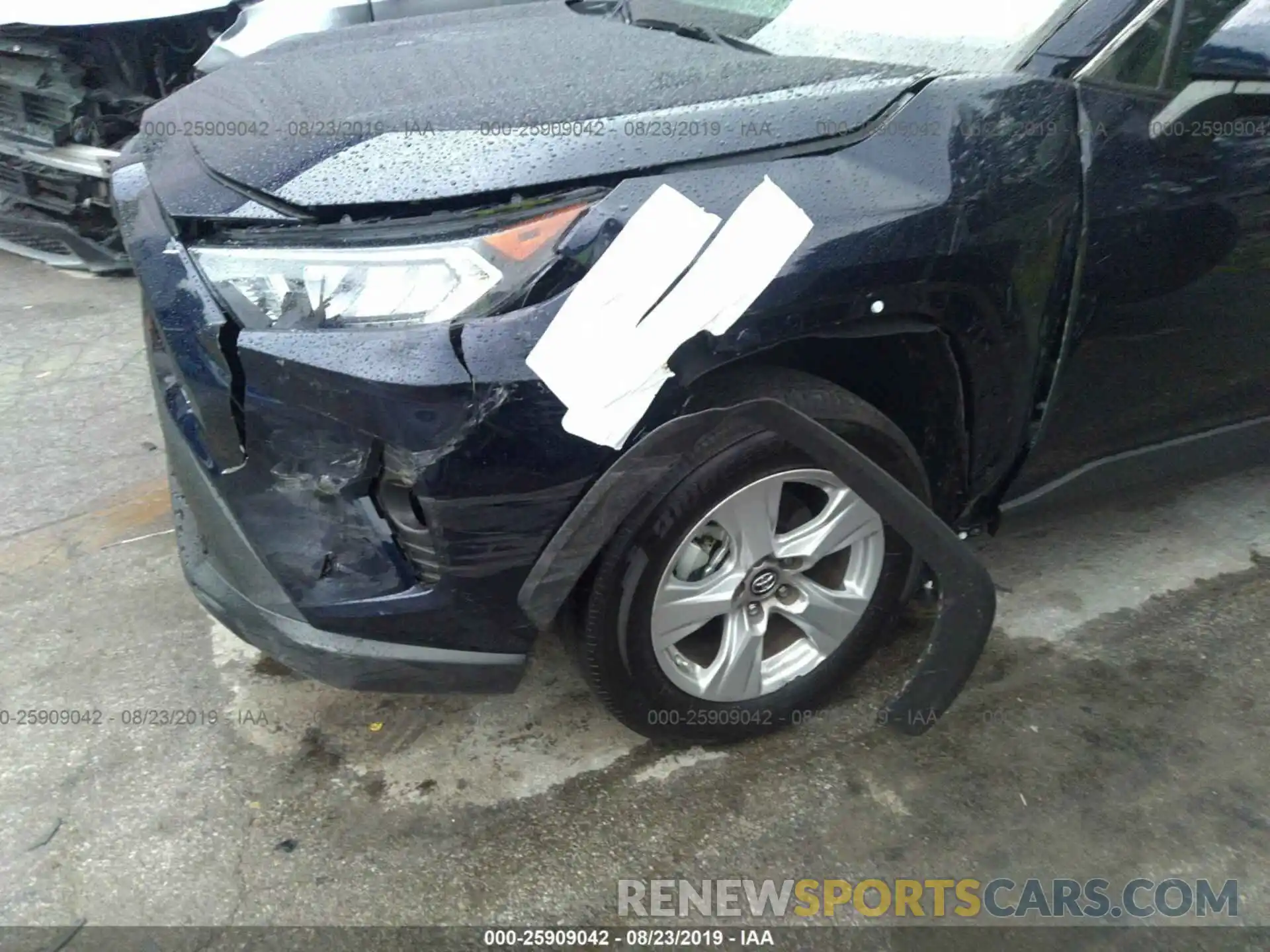 6 Фотография поврежденного автомобиля 2T3P1RFV0KC014676 TOYOTA RAV4 2019